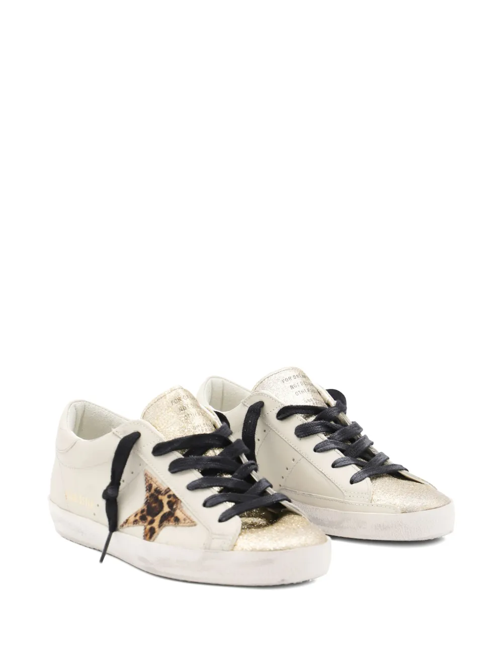 SNEAKERS GOLDEN GOOSE SUPER-STAR GLITTERED