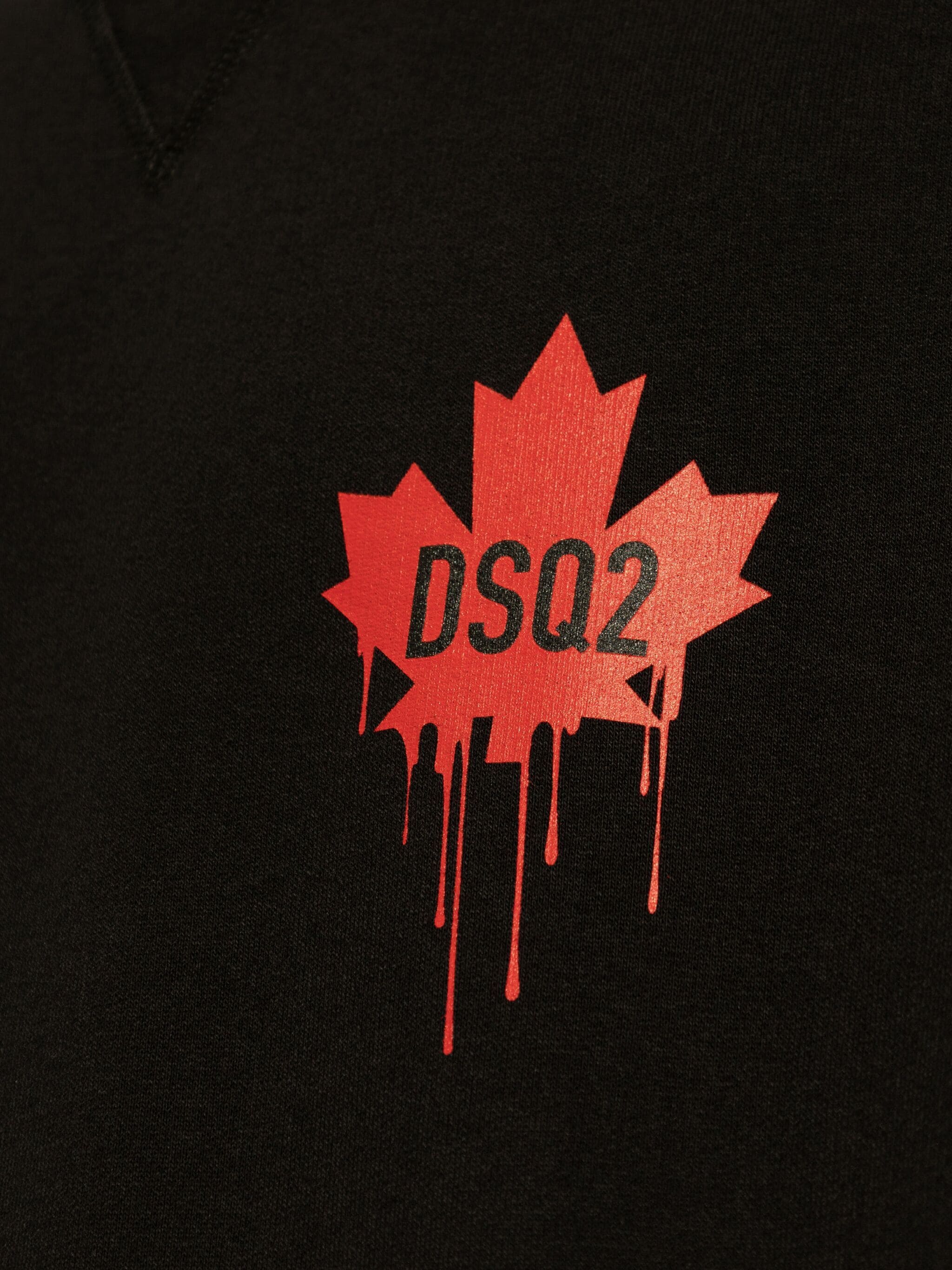 DSQUARED2 LOGO-PRINT COTTON SWEATSHIRT