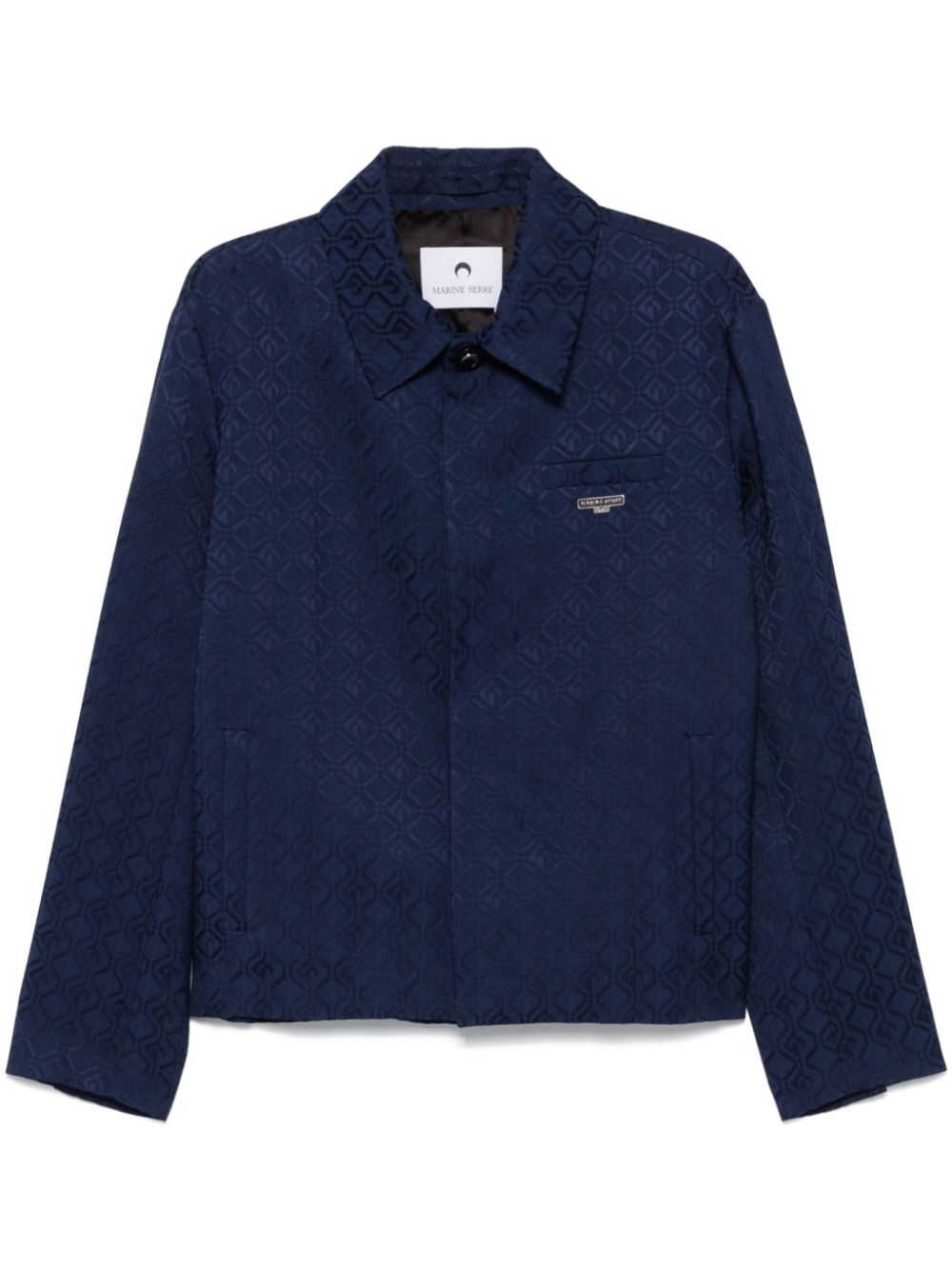 MARINE SERRE MOON DIAMOND JACQUARD JACKET