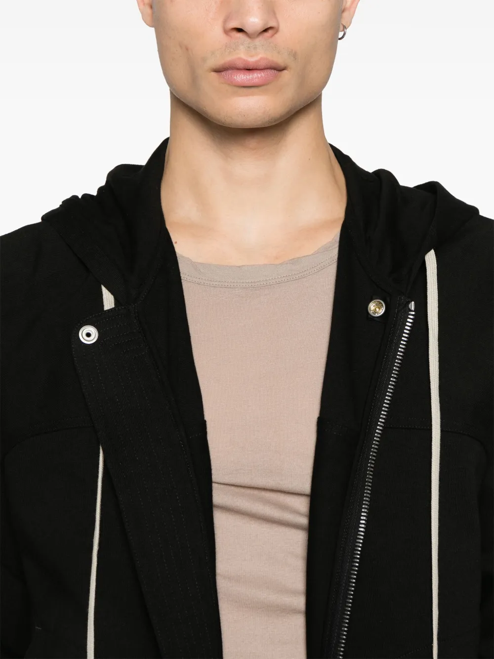 SUDADERA RICK OWENS CREMALLERA