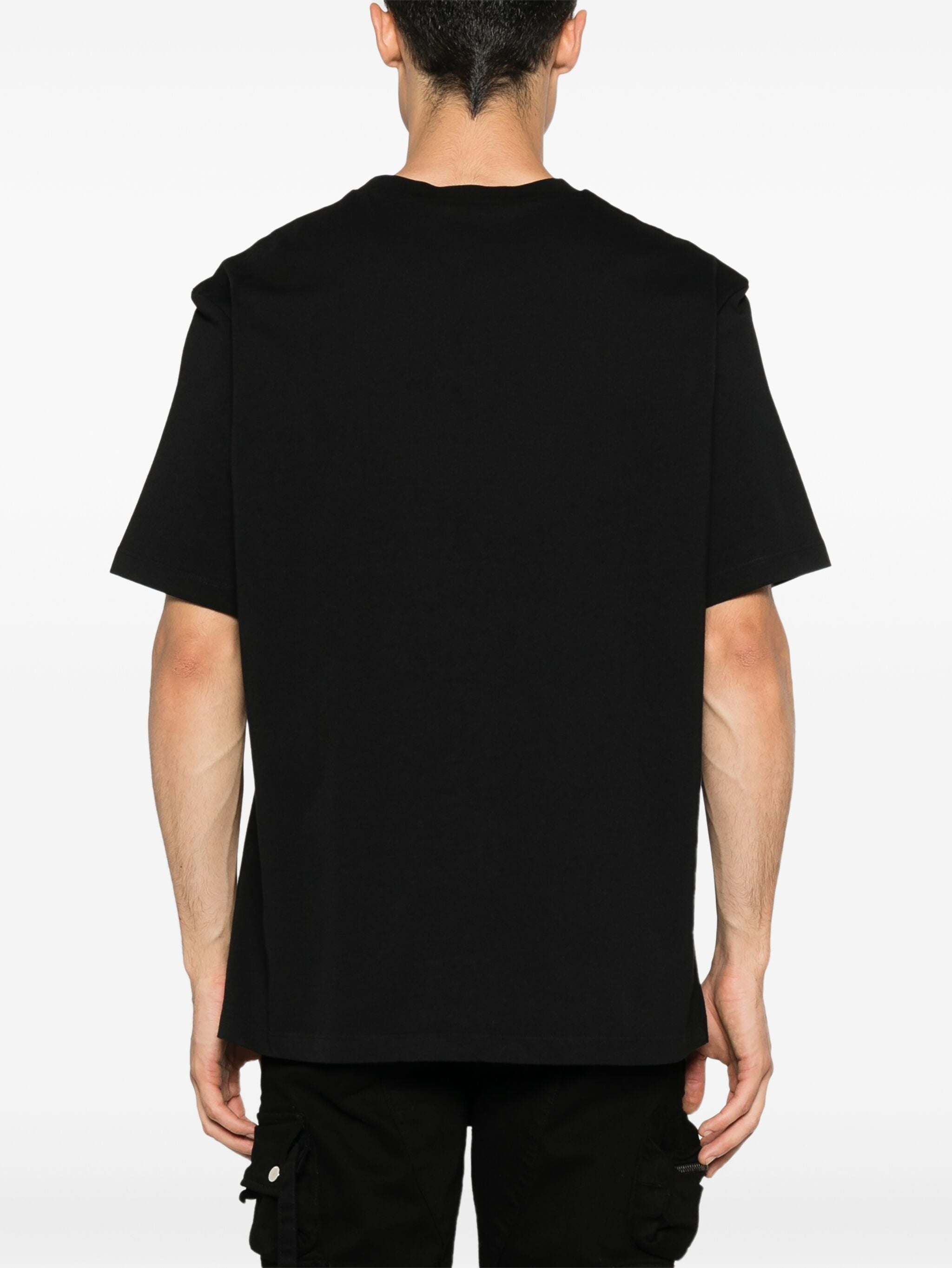 DSQUARED2 LOGO-PATCH COTTON T-SHIRT