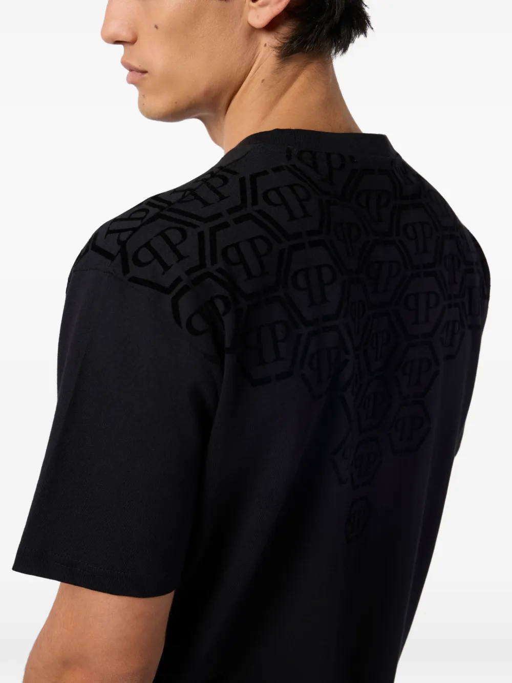 CAMISETA PHILIPP PLEIN MONOGRAMA