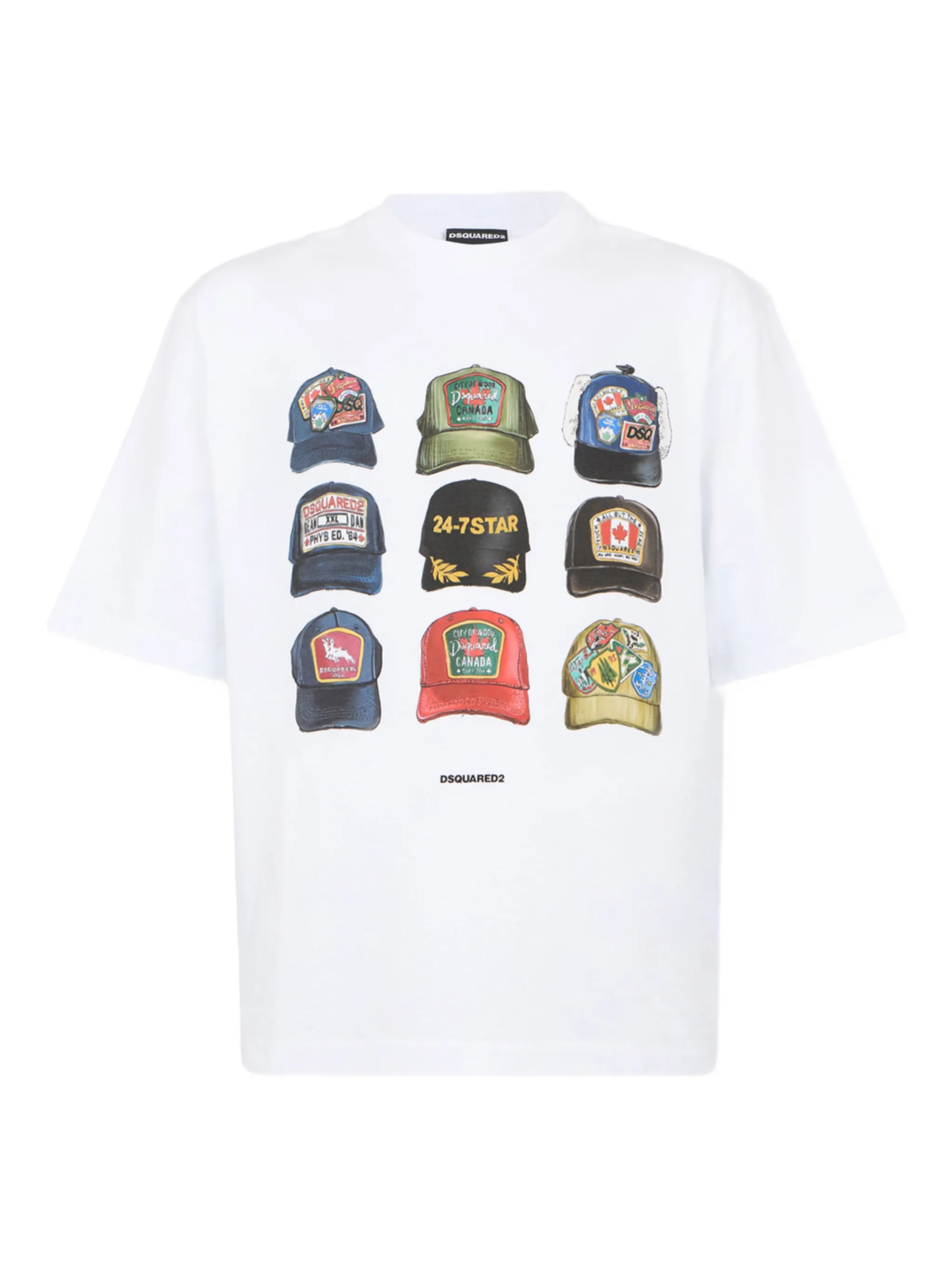 CAMISETA DSQUARED2 GORRAS