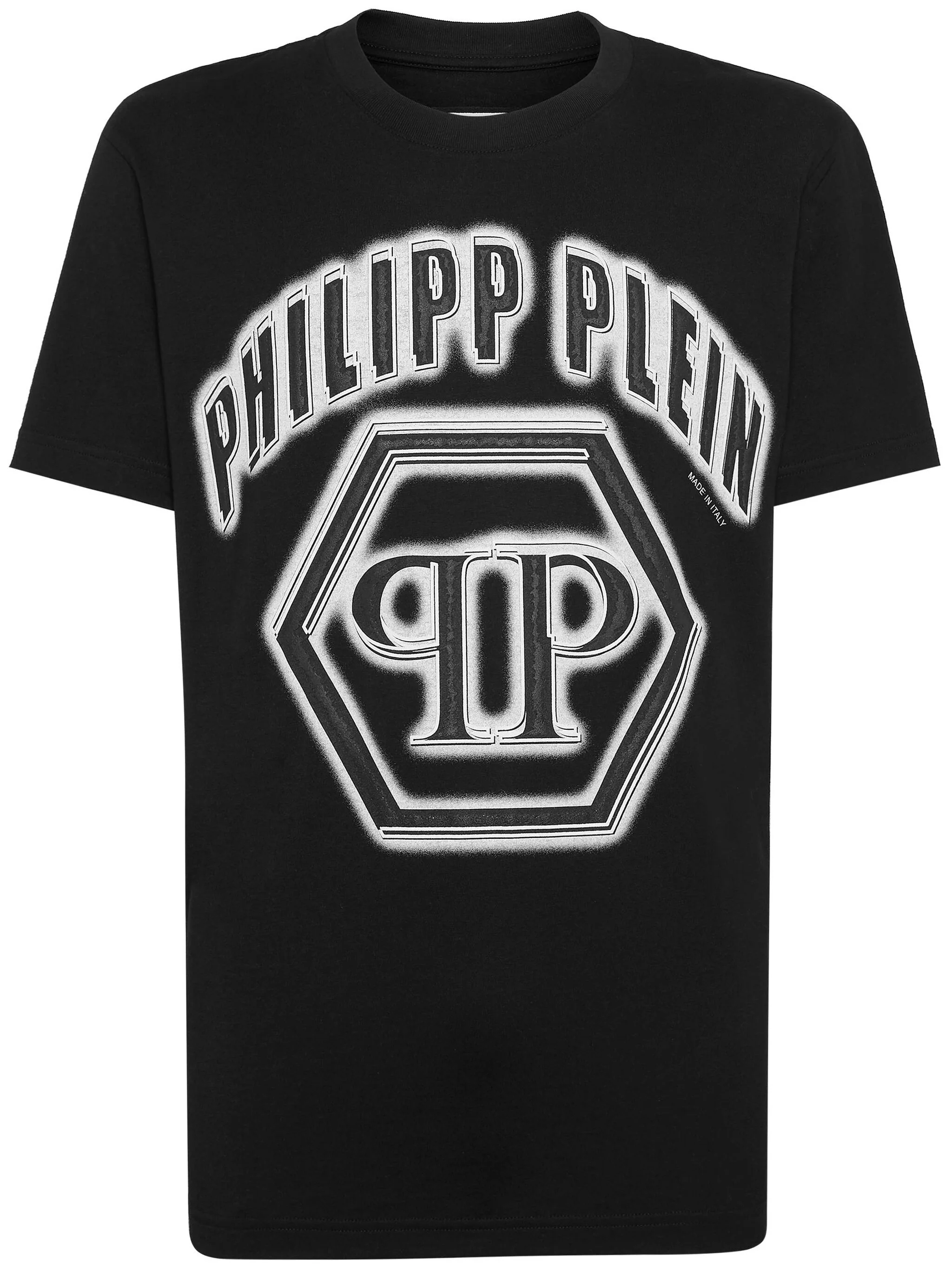 PHILIPP PLEIN LOGO-PRINT COTTON T-SHIRT