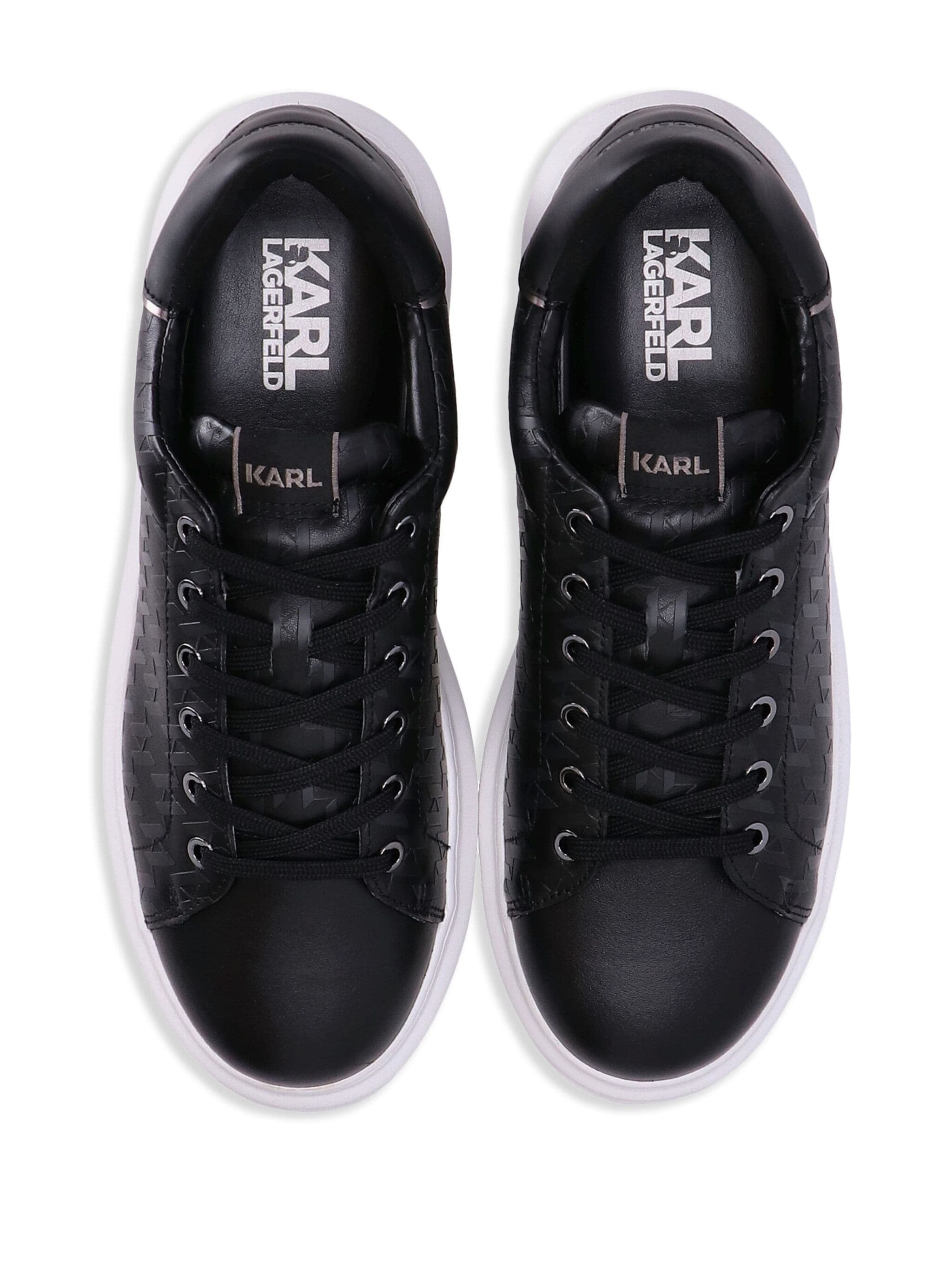 KARL LAGERFELD KAPRI TWO-TONE SNEAKERS