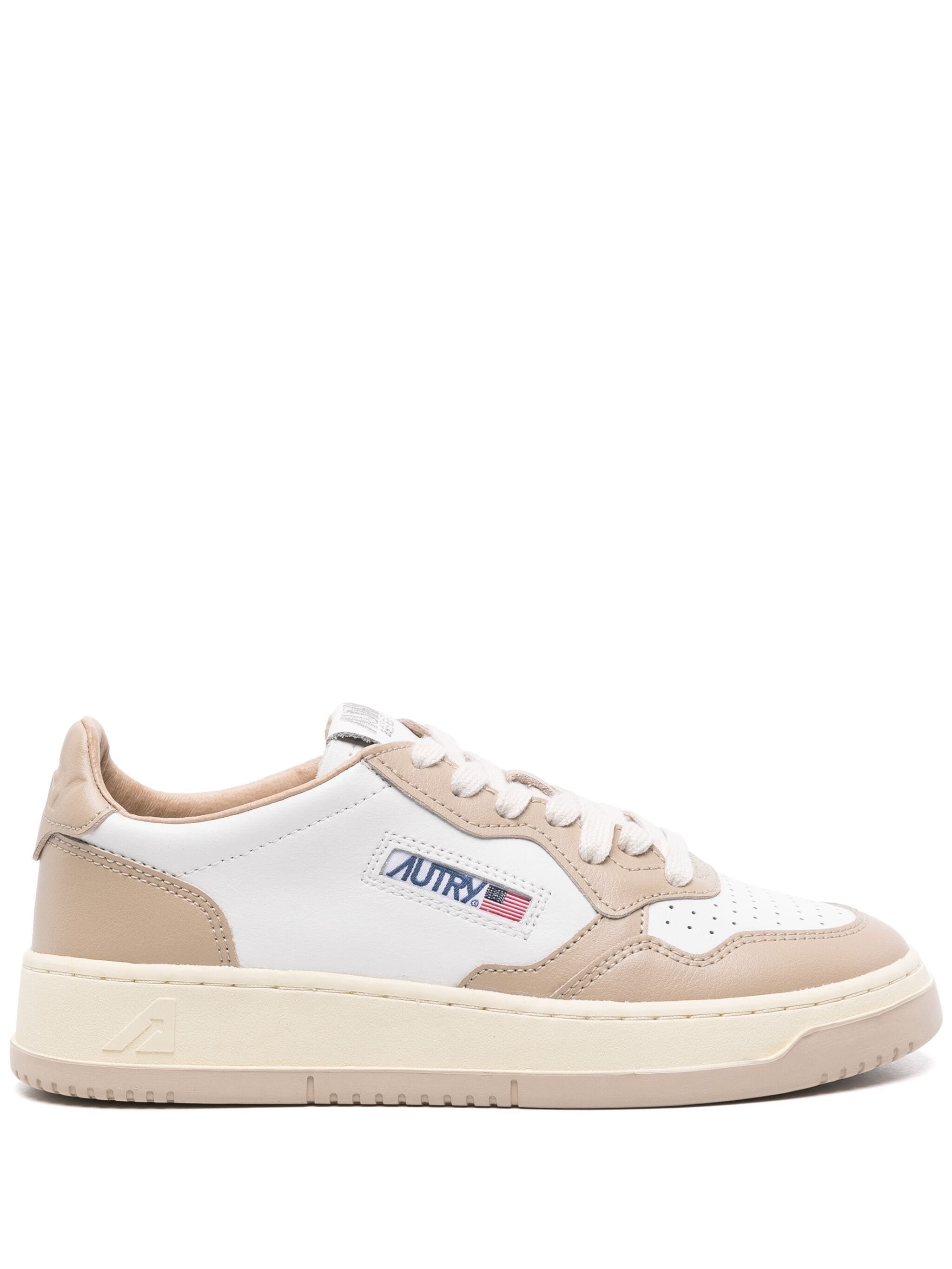 AUTRY MEDALIST LEATHER SNEAKERS