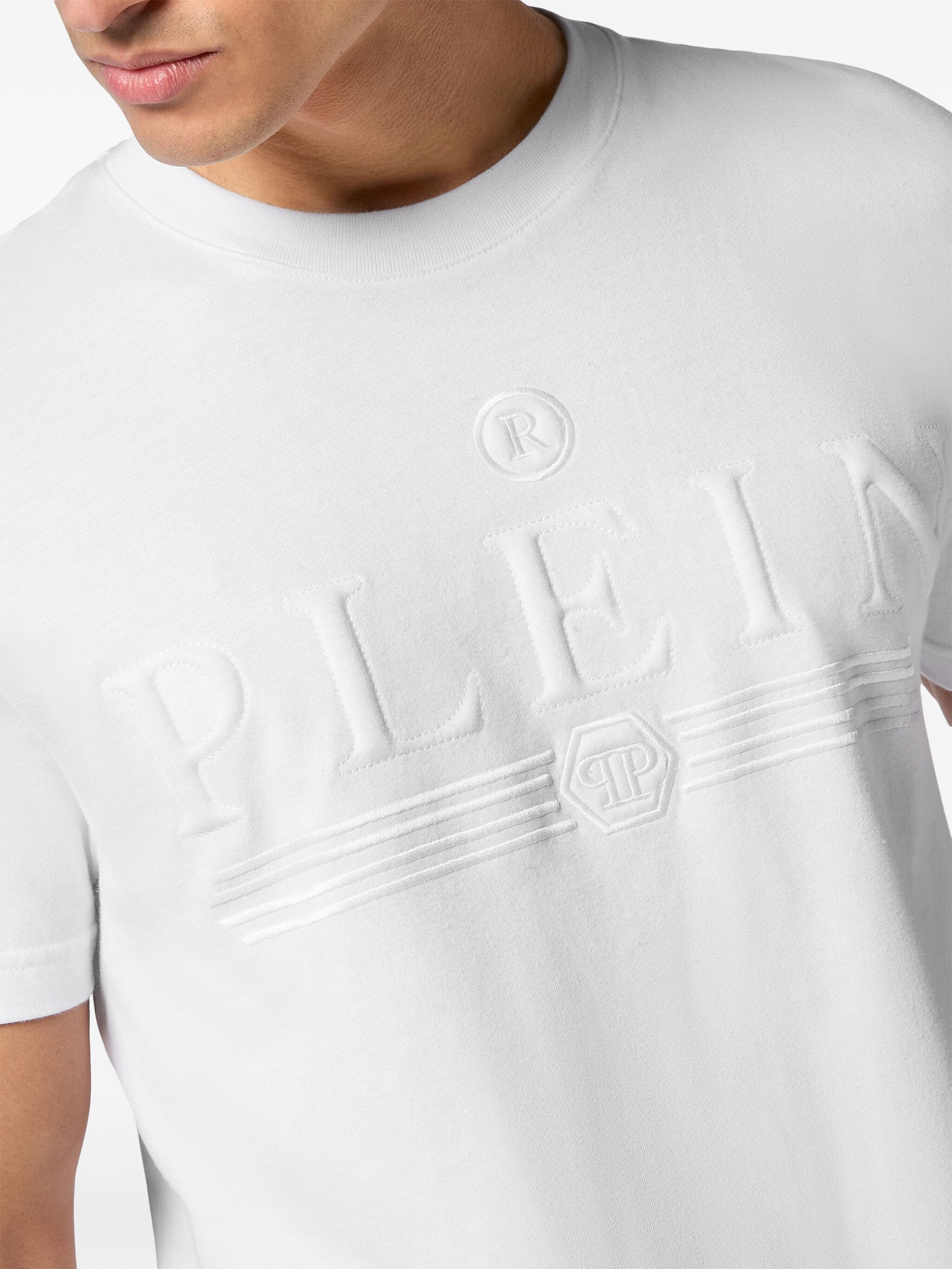 PHILIPP PLEIN LOGO-PRINT T-SHIRT