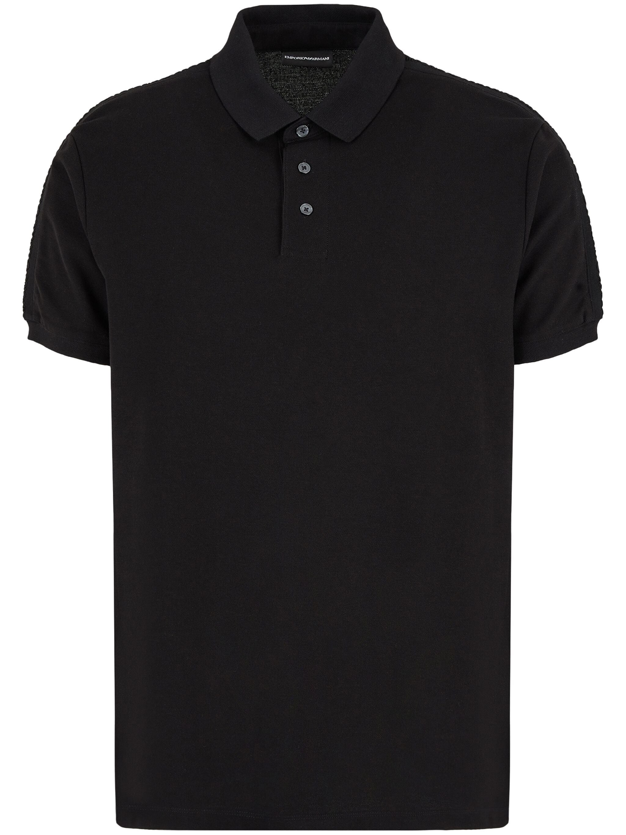 EMPORIO ARMANI LOGO-TAPE POLO SHIRT