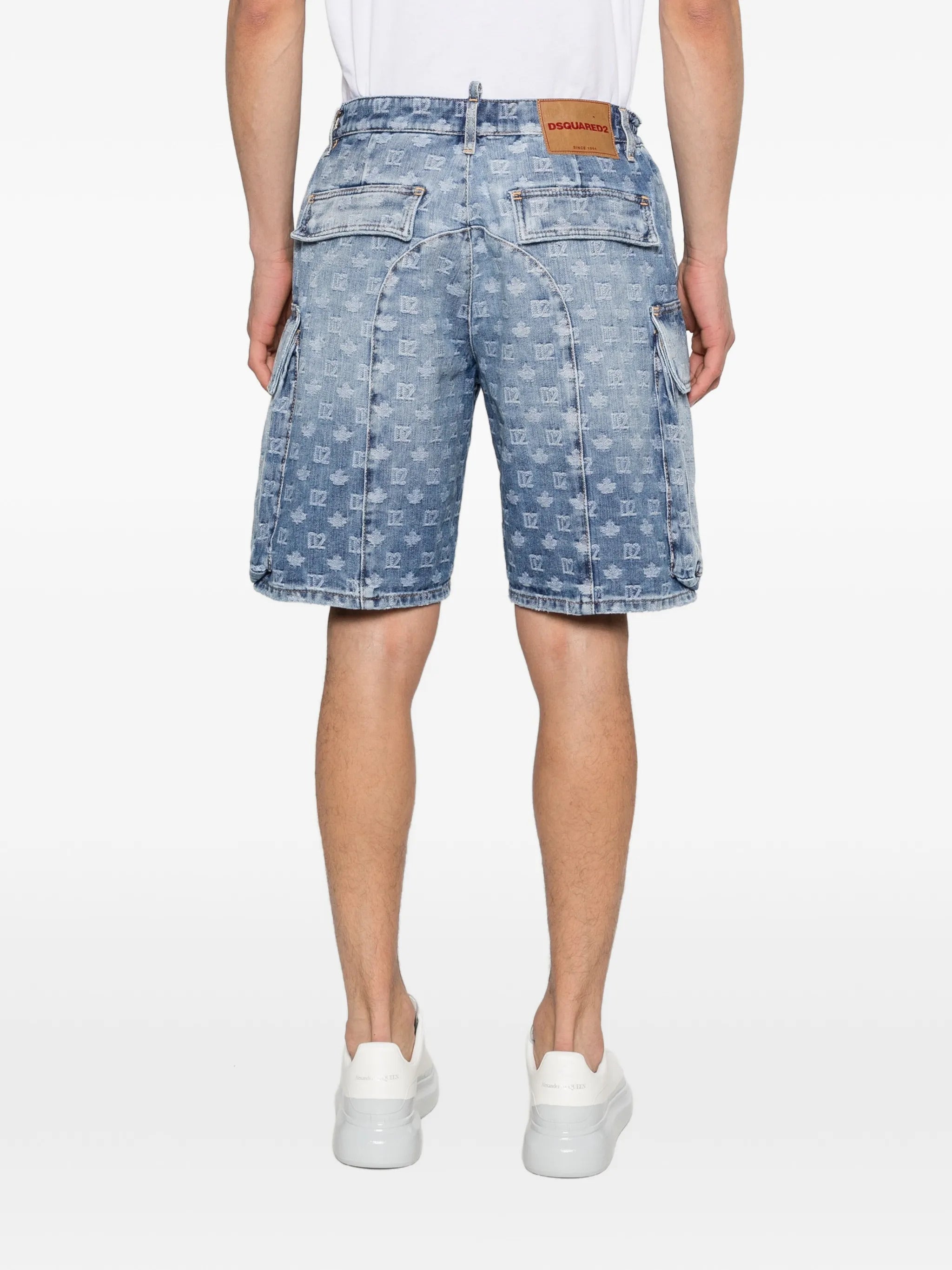 SHORTS DSQUARED2 MONOGRAMA