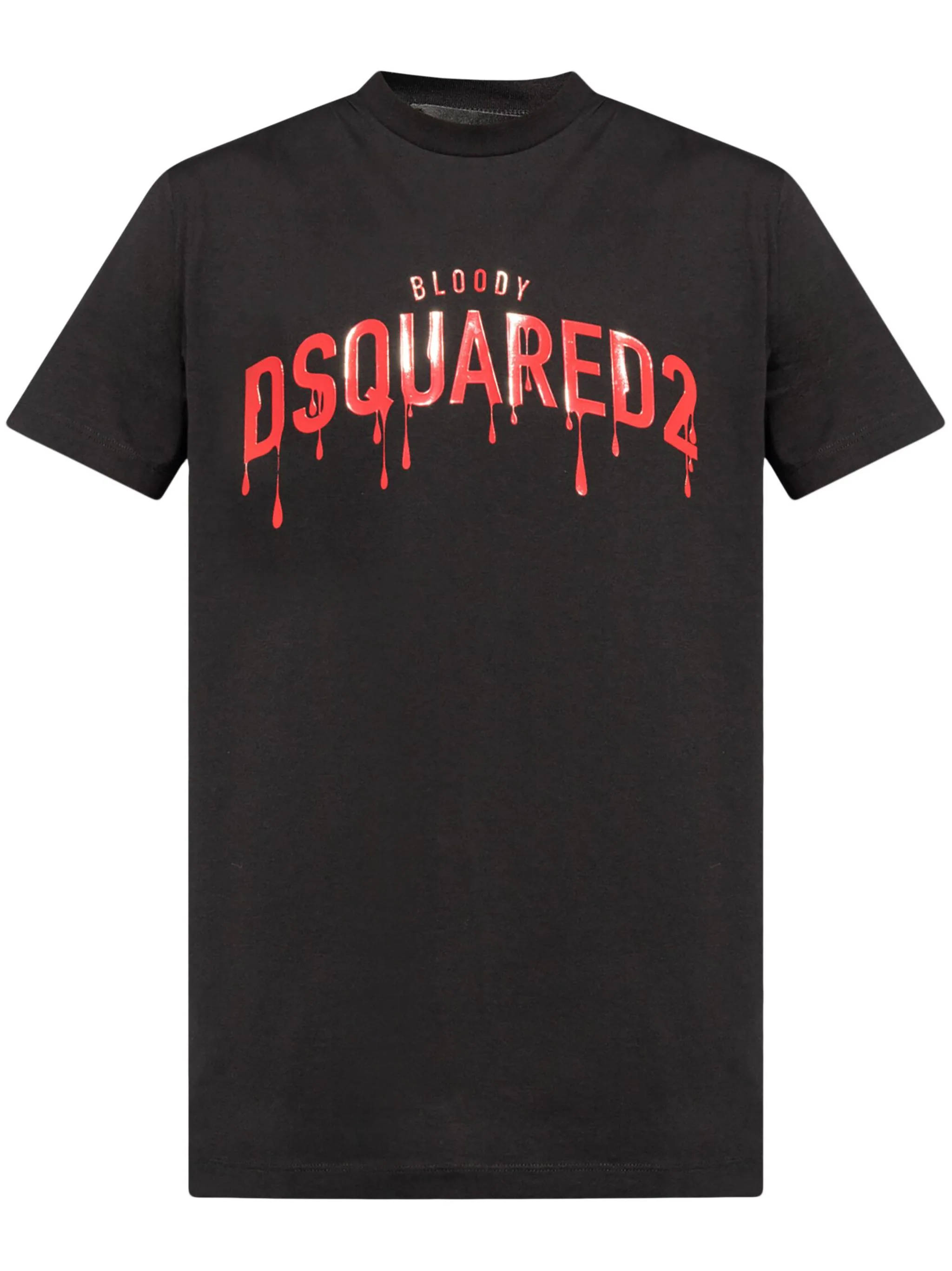 DSQUARED2 LOGO-PRINT COTTON T-SHIRT