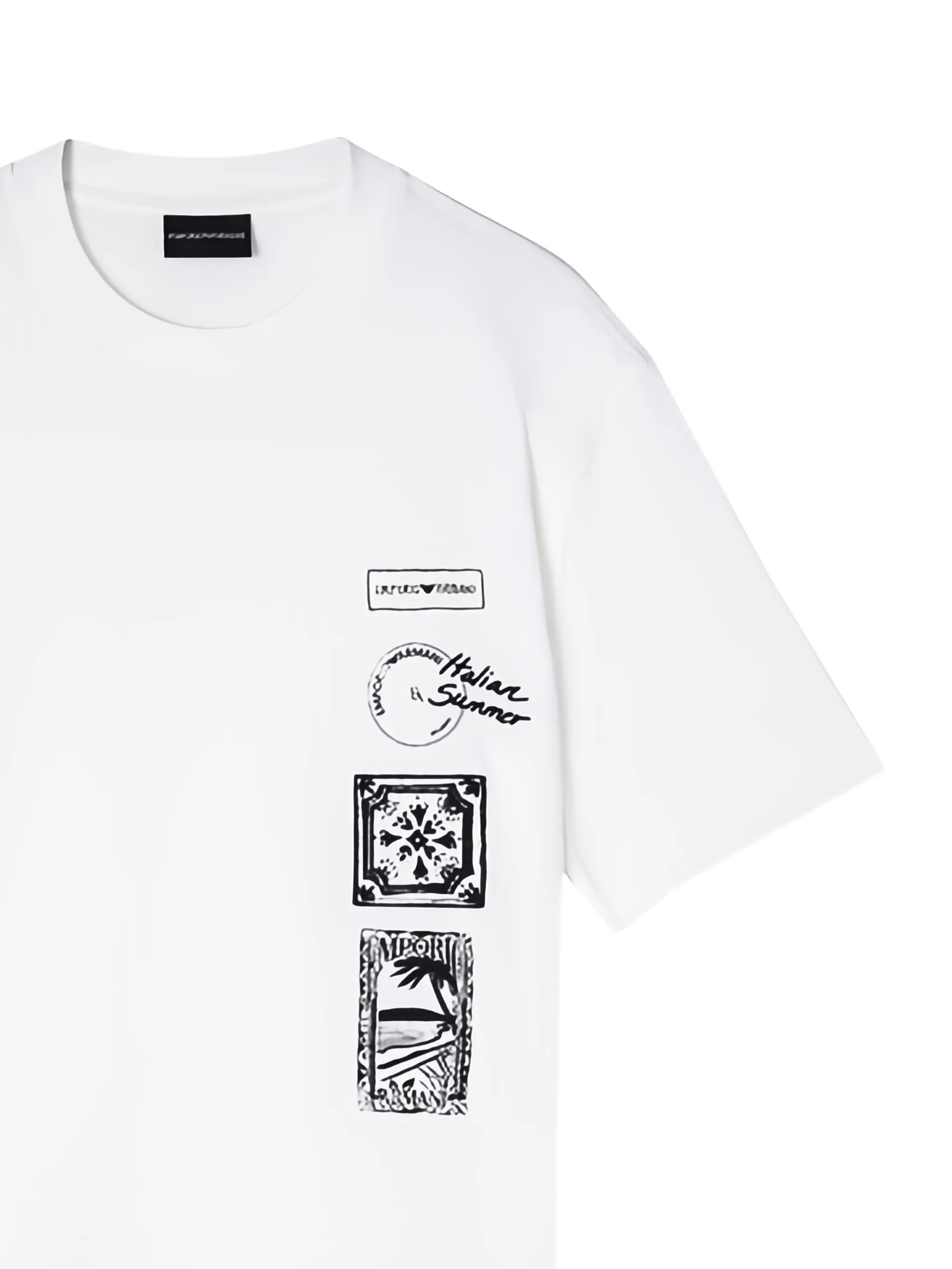 CAMISETA EMPORIO ARMANI GRAFICO