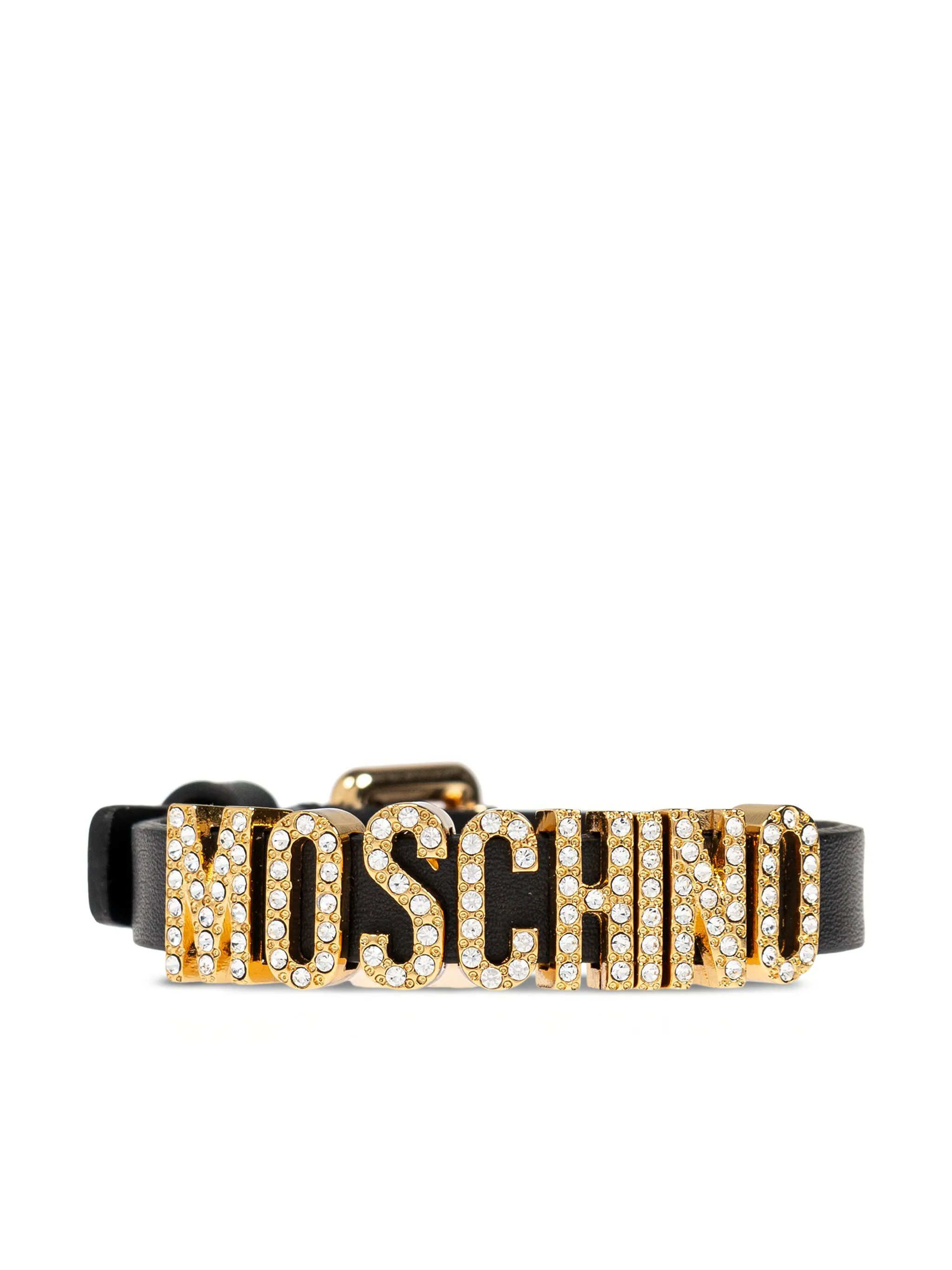 MOSCHINO LOGO-LETTERING BRACELET