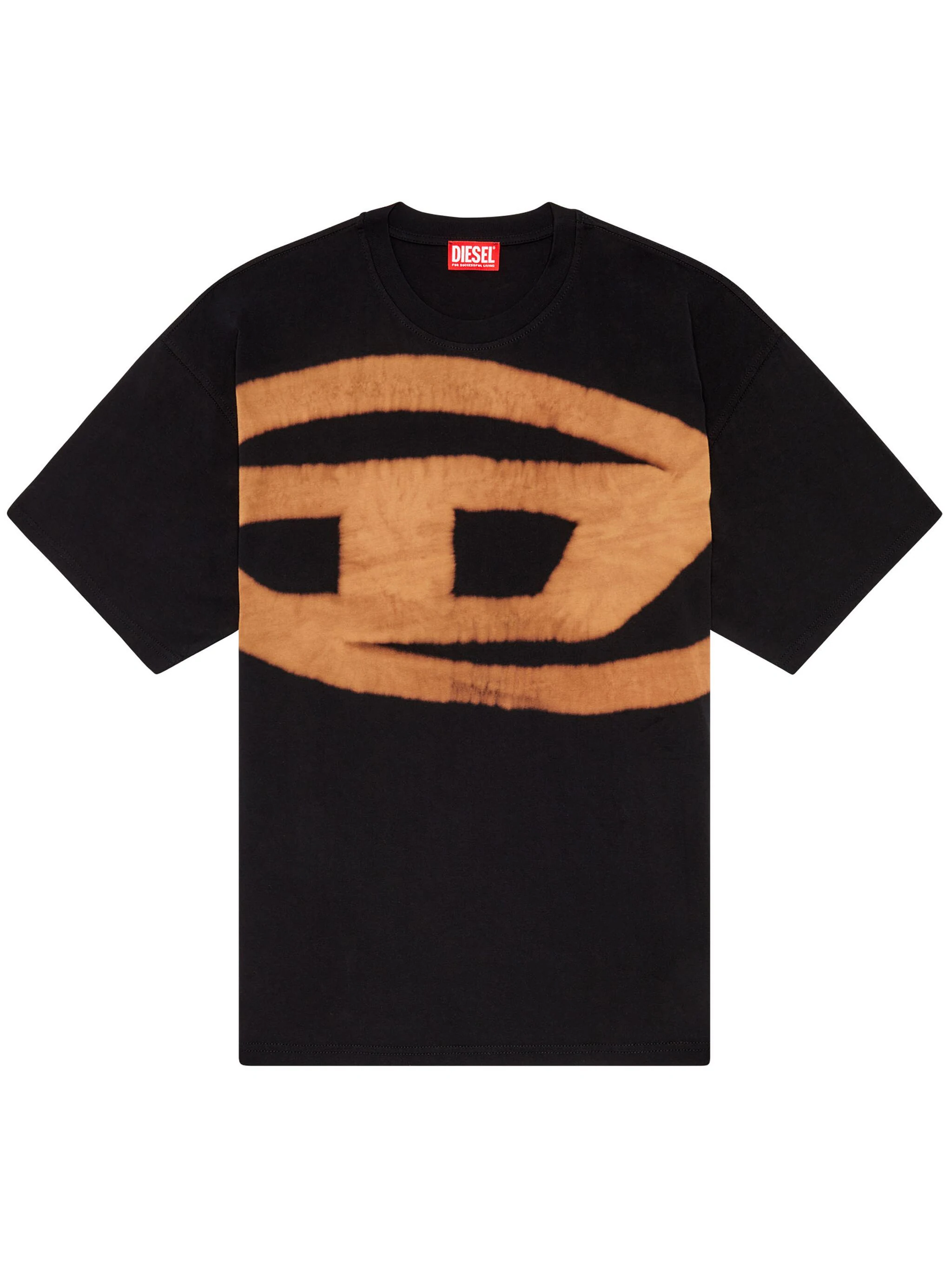 DIESEL T-BOXT-BLEACH LOGO-PRINT T-SHIRT