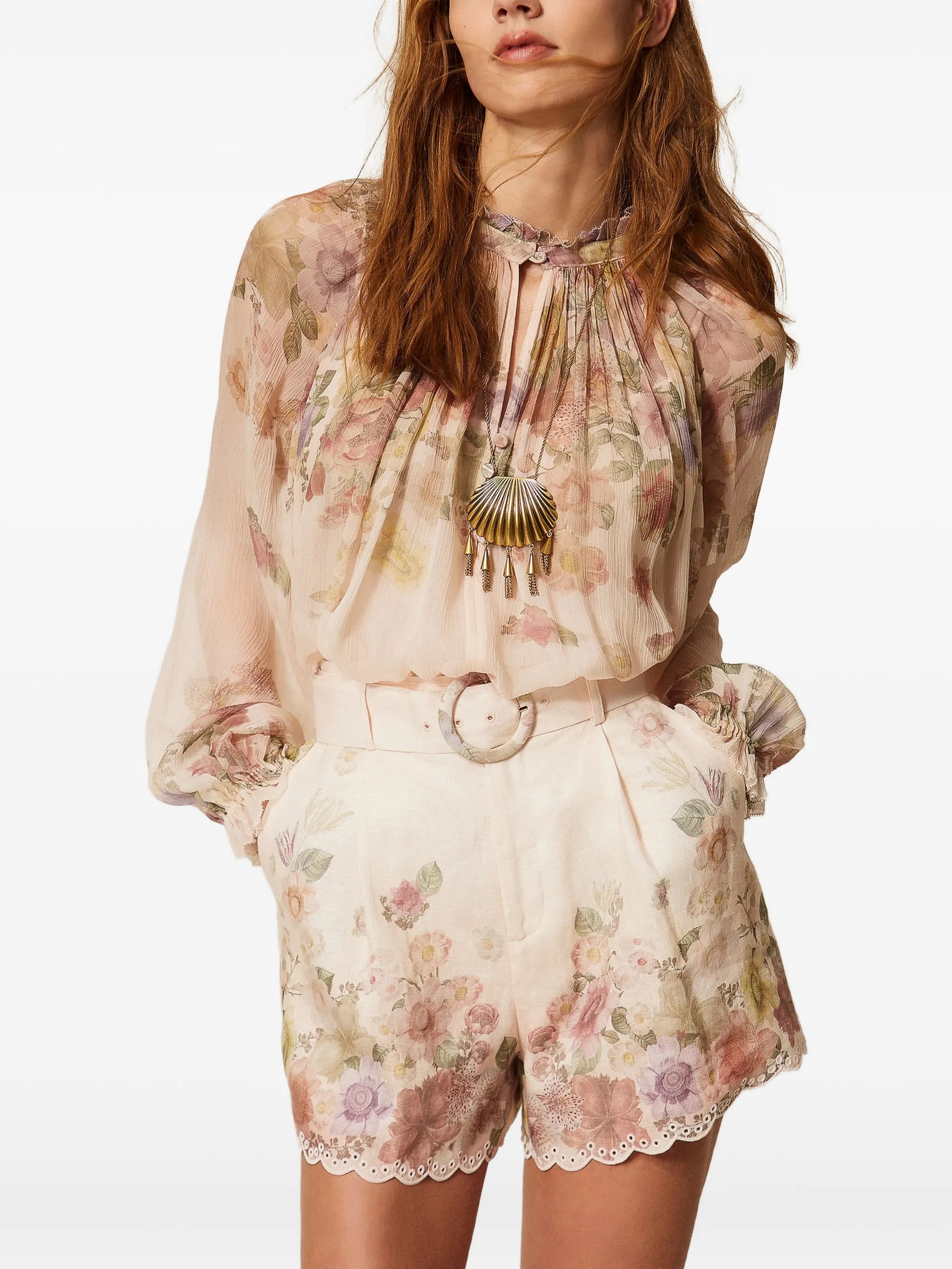 BLUSA TWINSET FLORAL