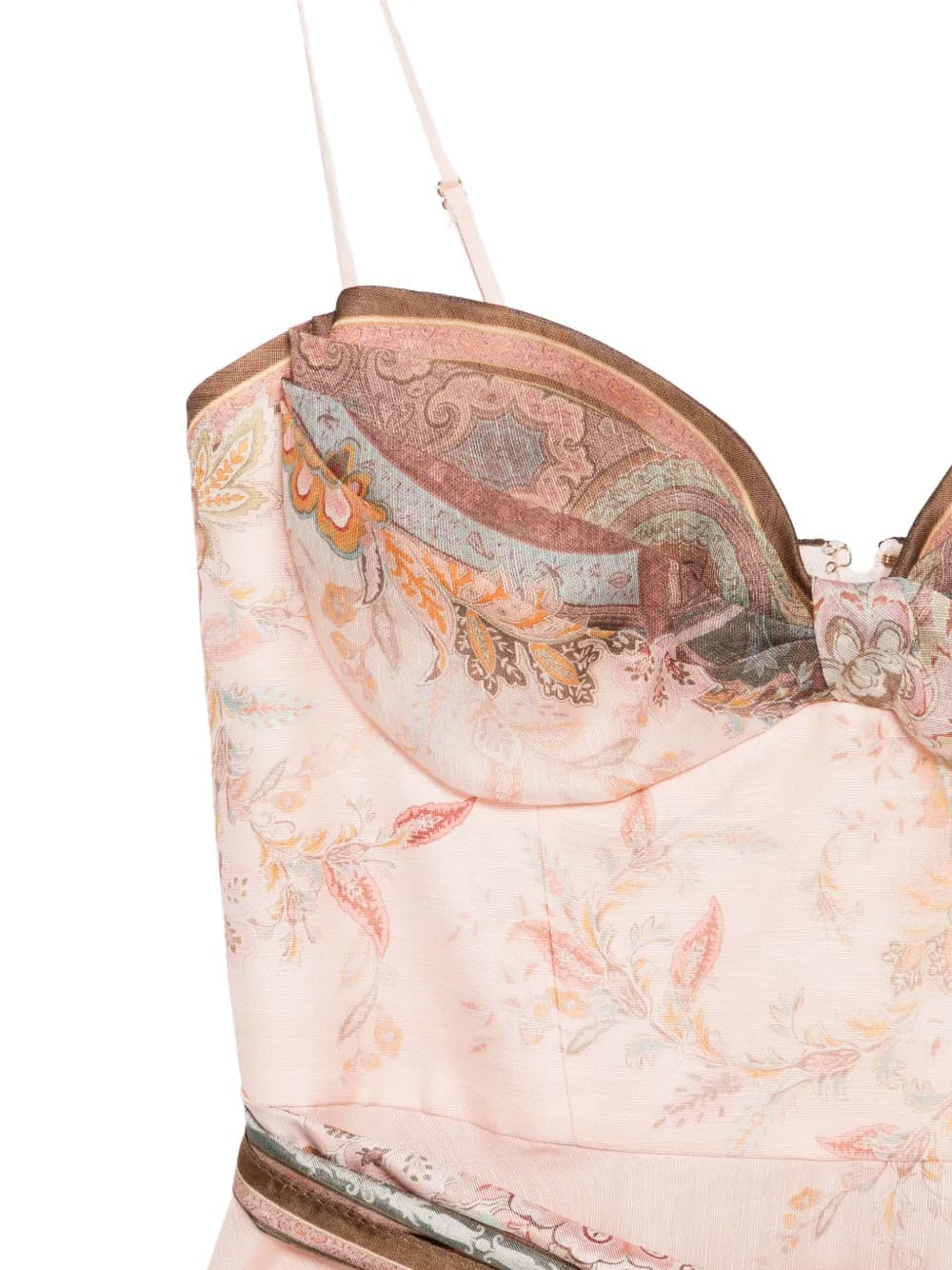 VESTIDO ZIMMERMANN PAISLEY TIE