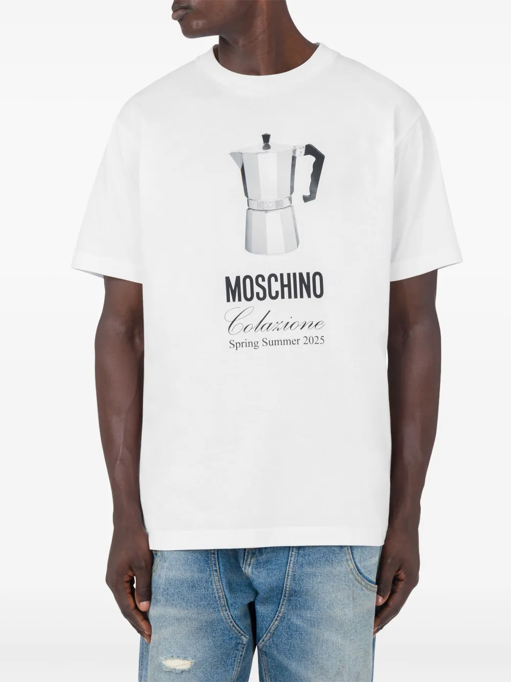 CAMISETA MOSCHINO CAFETERA