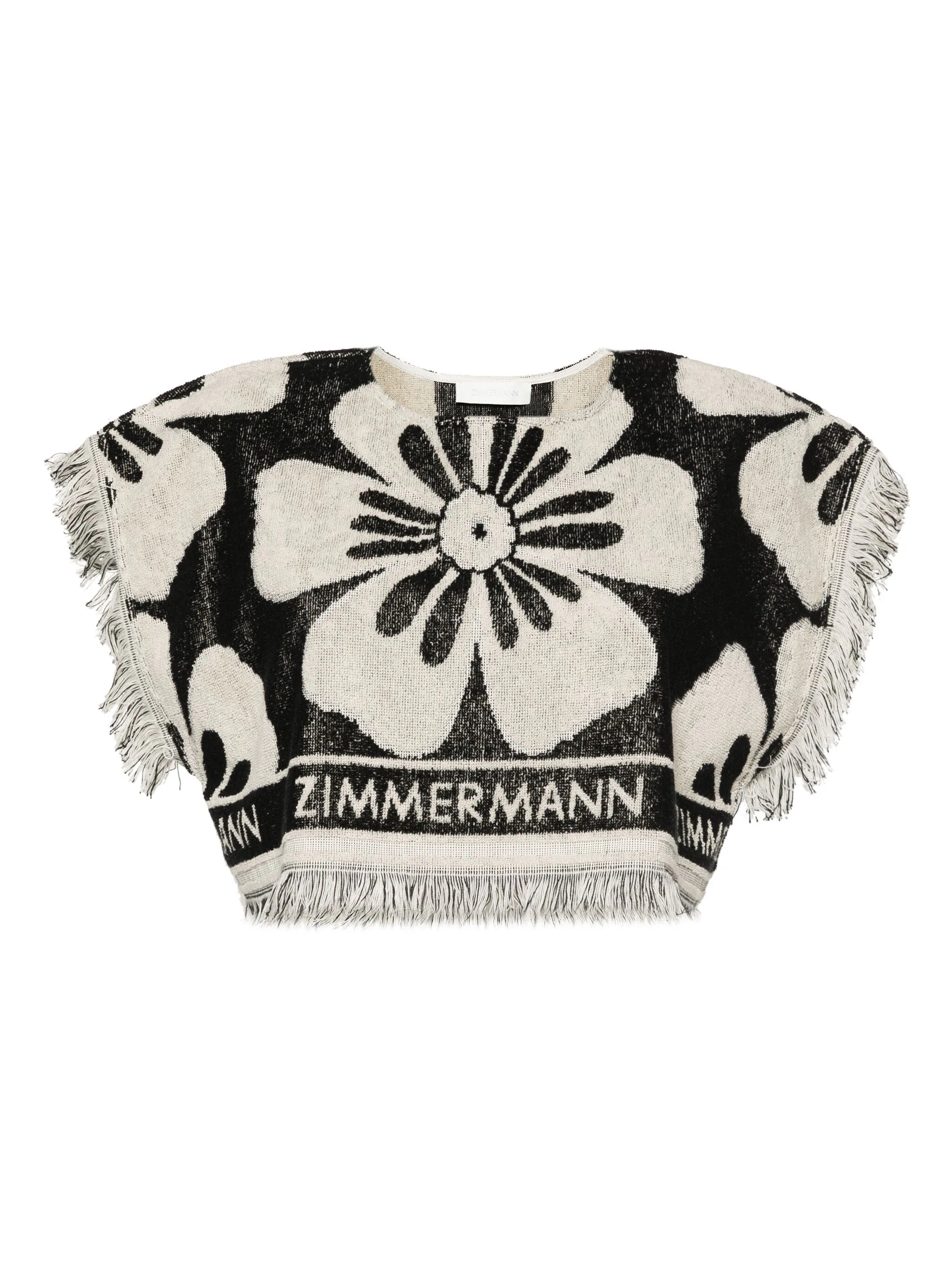 ZIMMERMANN HALLIDAY COTTON CROP TOP