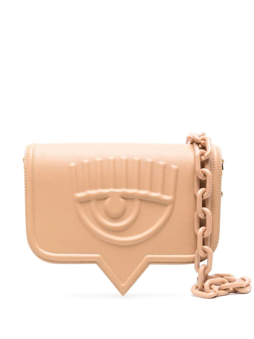 CHIARA FERRAGANI SMALL EYELIKE SHOULDER BAG