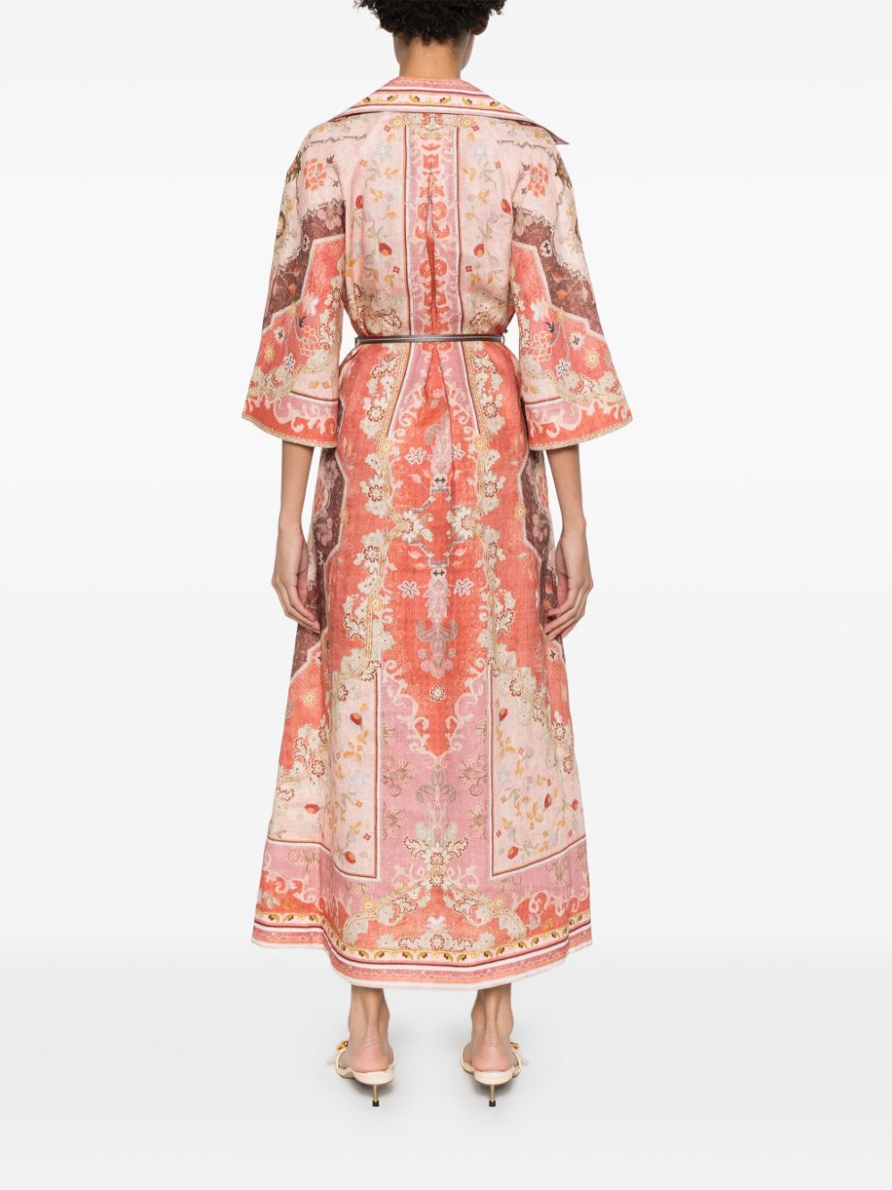 ZIMMERMANN WYLIE MIDI DRESS