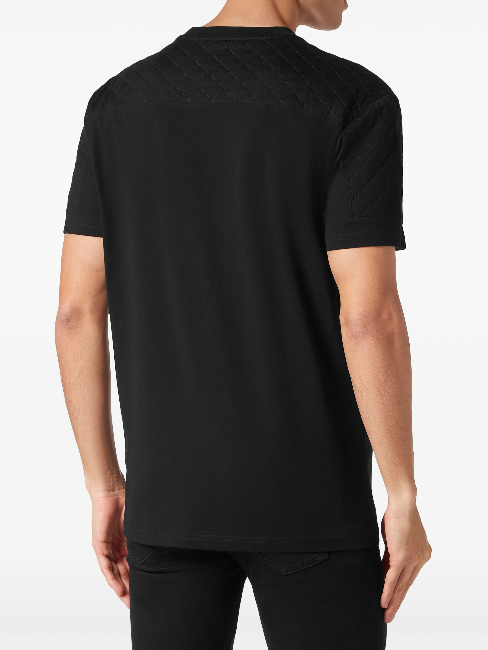 PHILIPP PLEIN ZIPPER DETAIL T-SHIRT