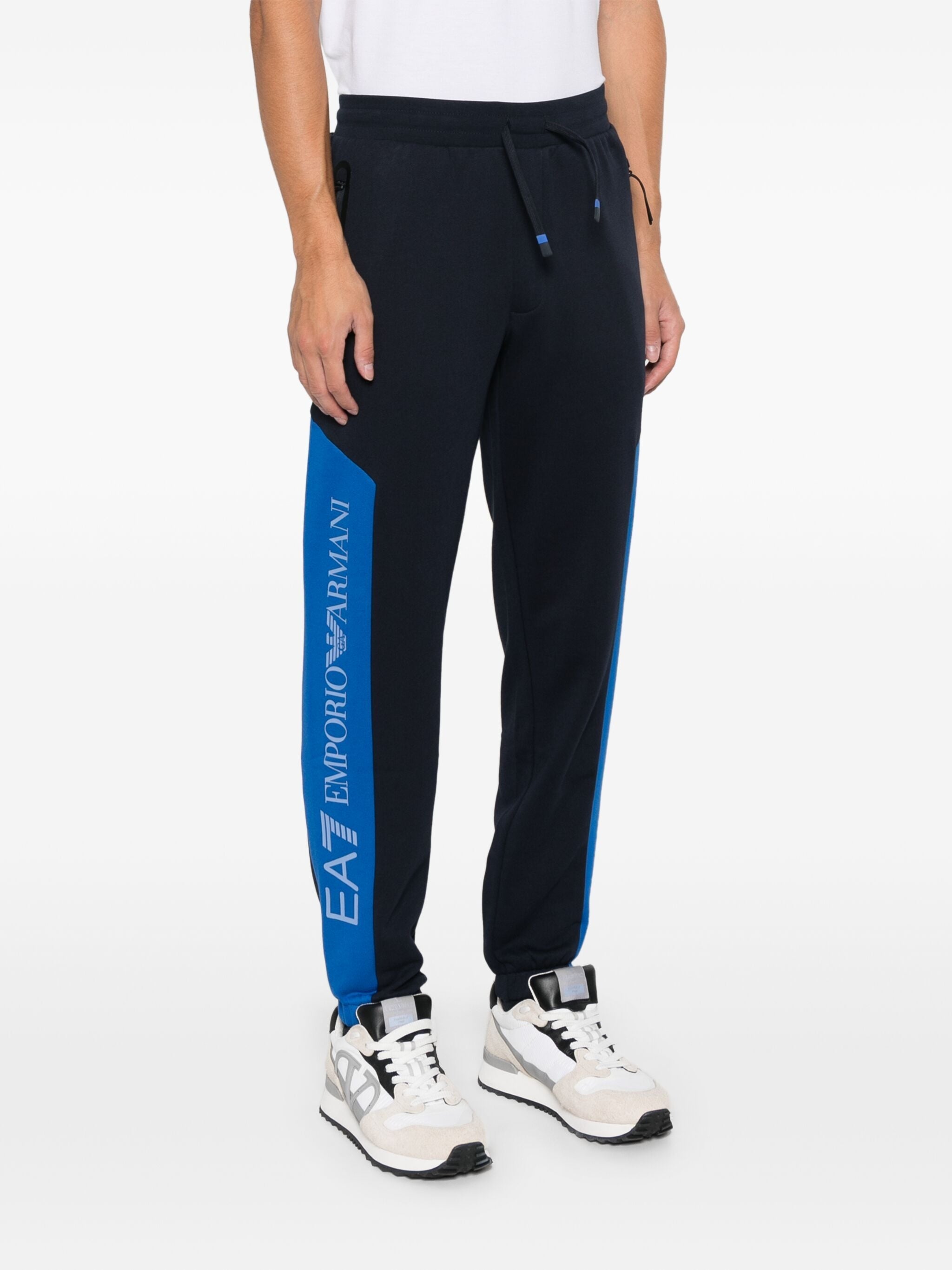 EA7 COLOURBLOCK TRACK PANTS