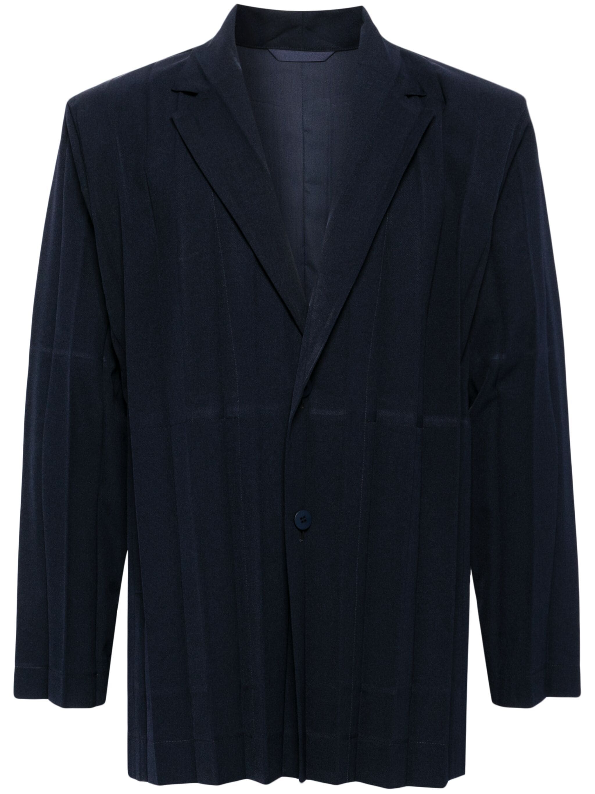 HOMME PLISSÉ ISSEY MIYAKE EDGE ENSEMBLE PLEATED BLAZER