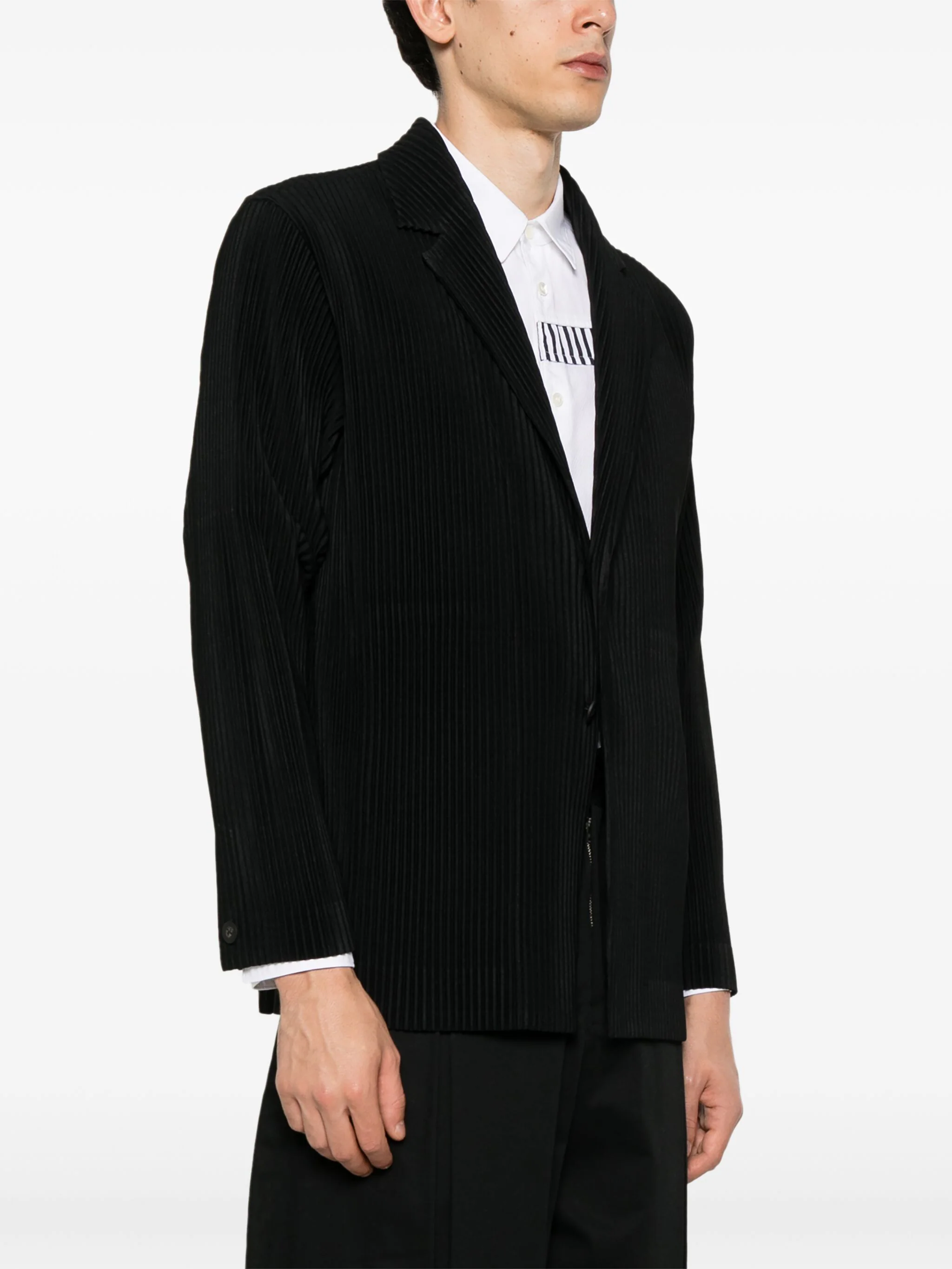 HOMME PLISSÉ ISSEY MIYAKE BASICS PLISSÉ BLAZER