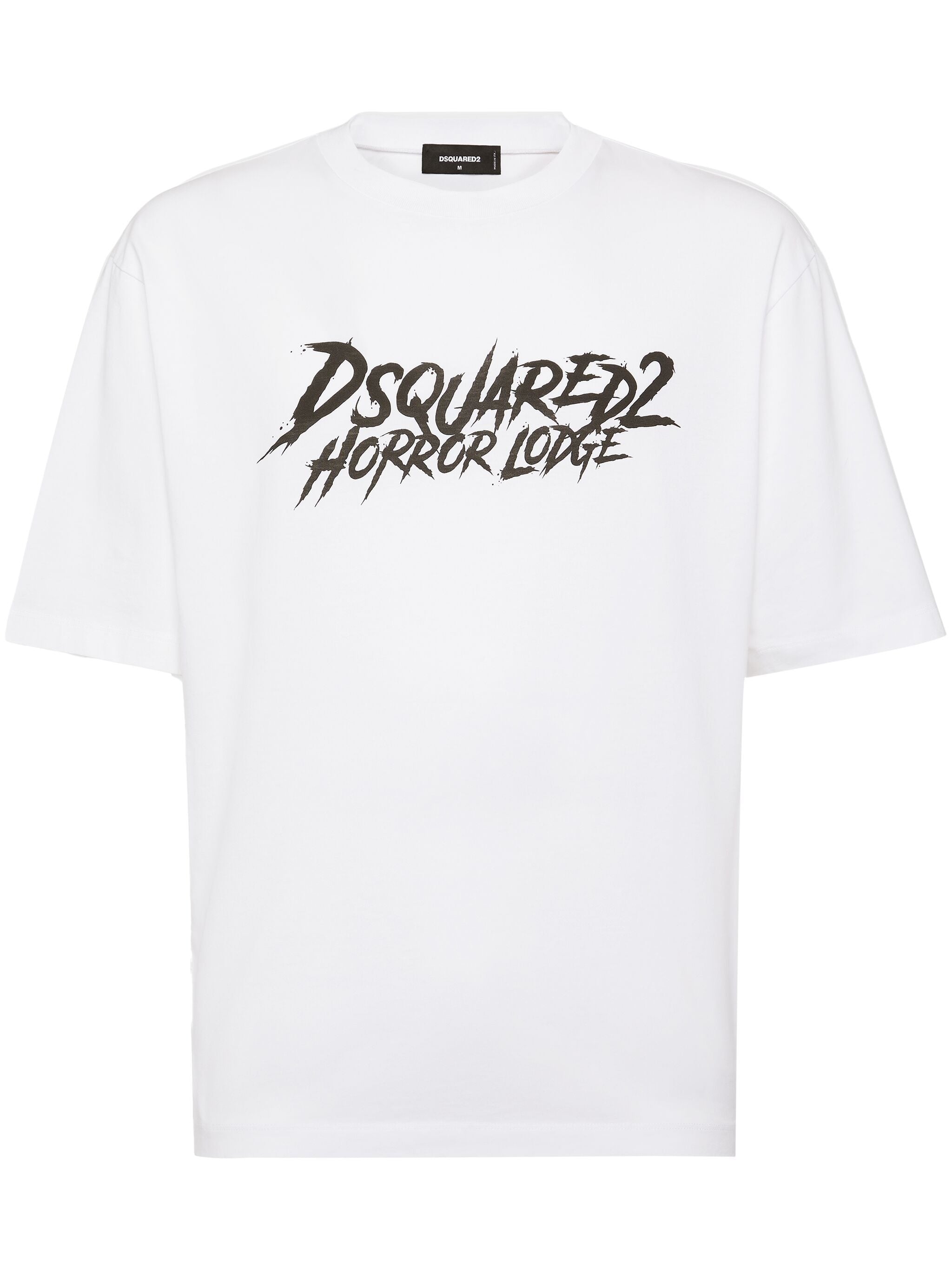 DSQUARED2 LOGO-PRINT COTTON T-SHIRT