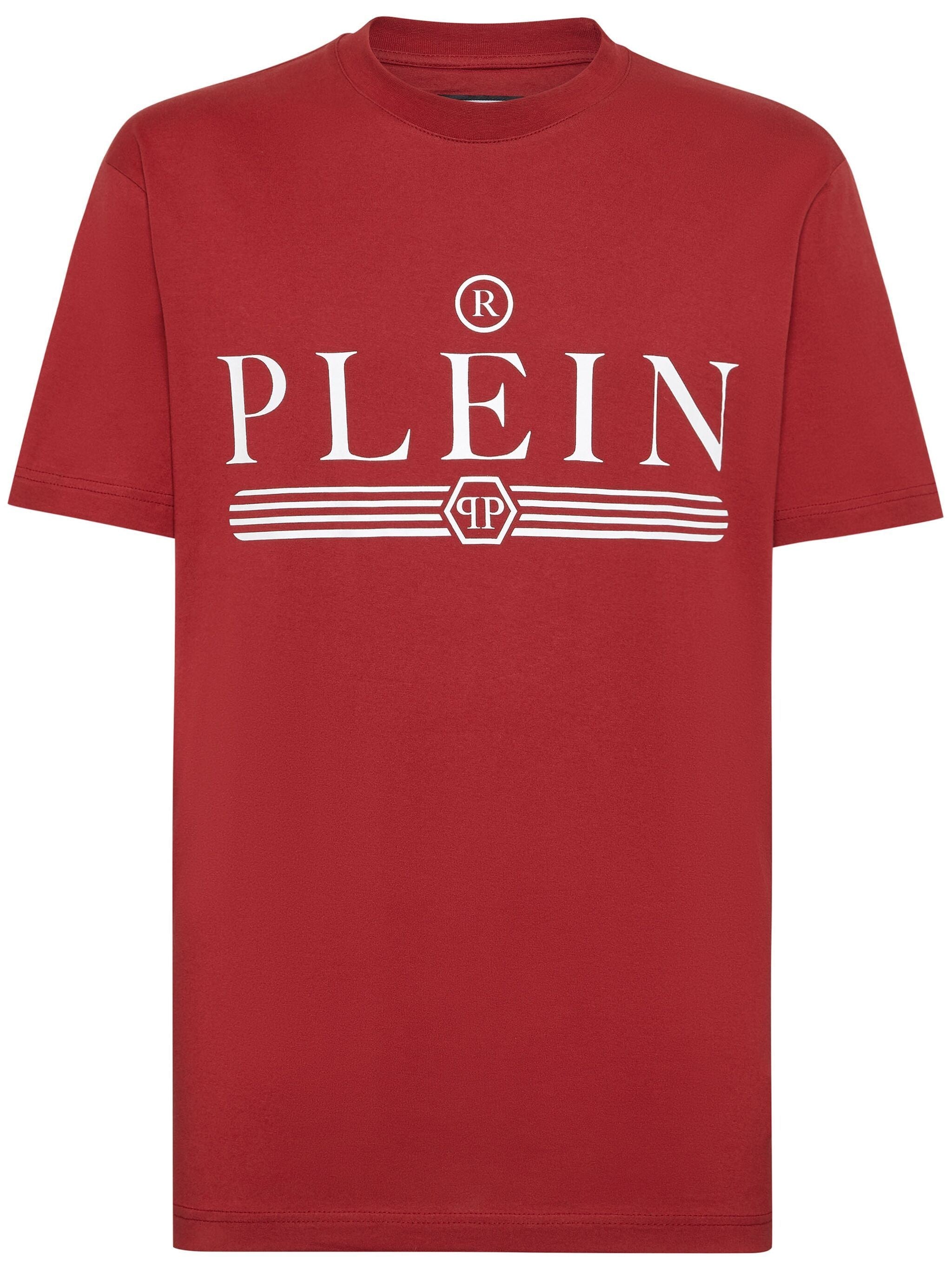 PHILIPP PLEIN LOGO-PRINT COTTON T-SHIRT