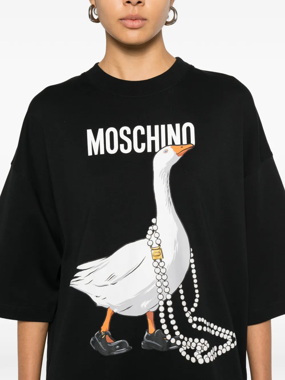 VESTIDO MOSCHINO ESTAMPADO