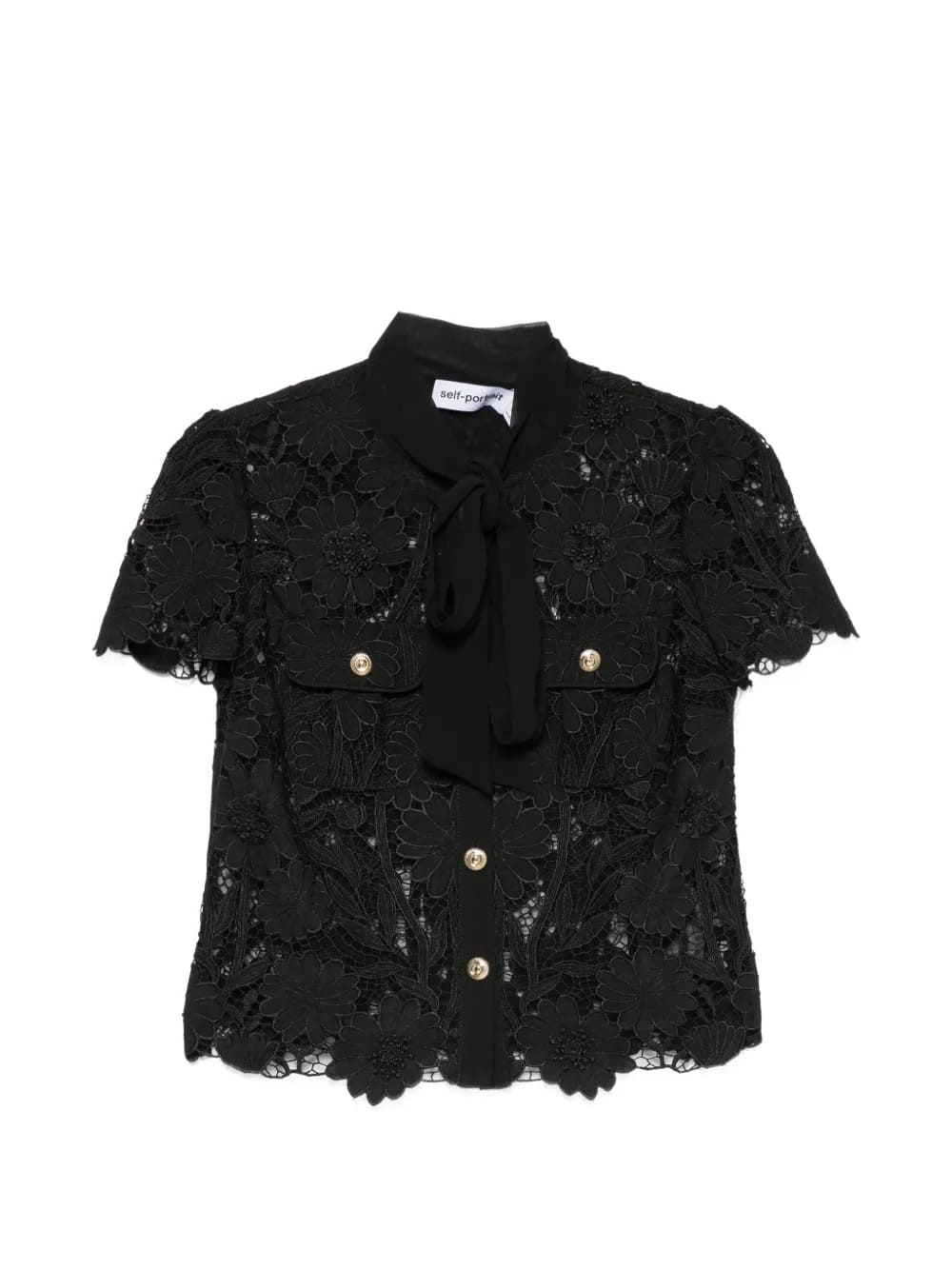 BLUSA SELF-PORTRAIT ENCAJE