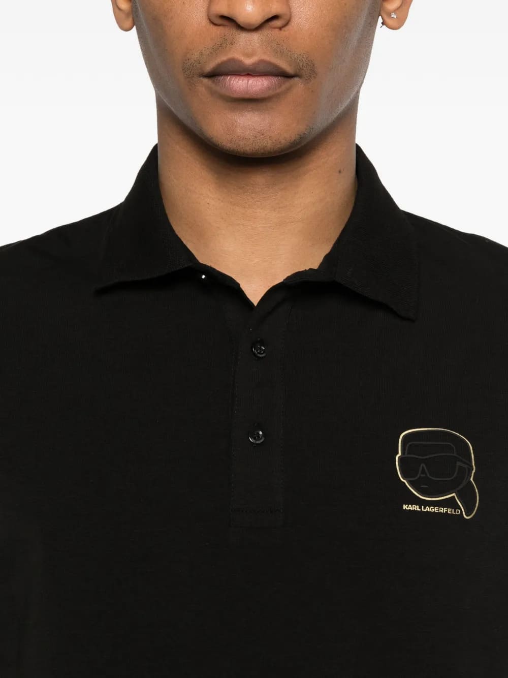 POLO KARL LAGERFELD LOGO