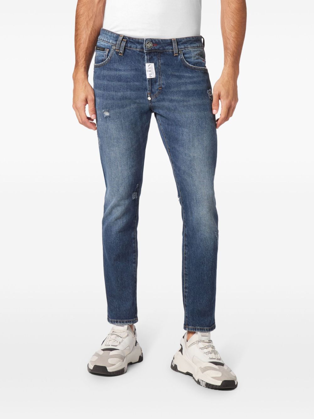 PHILIPP PLEIN SKINNY FIT JEANS