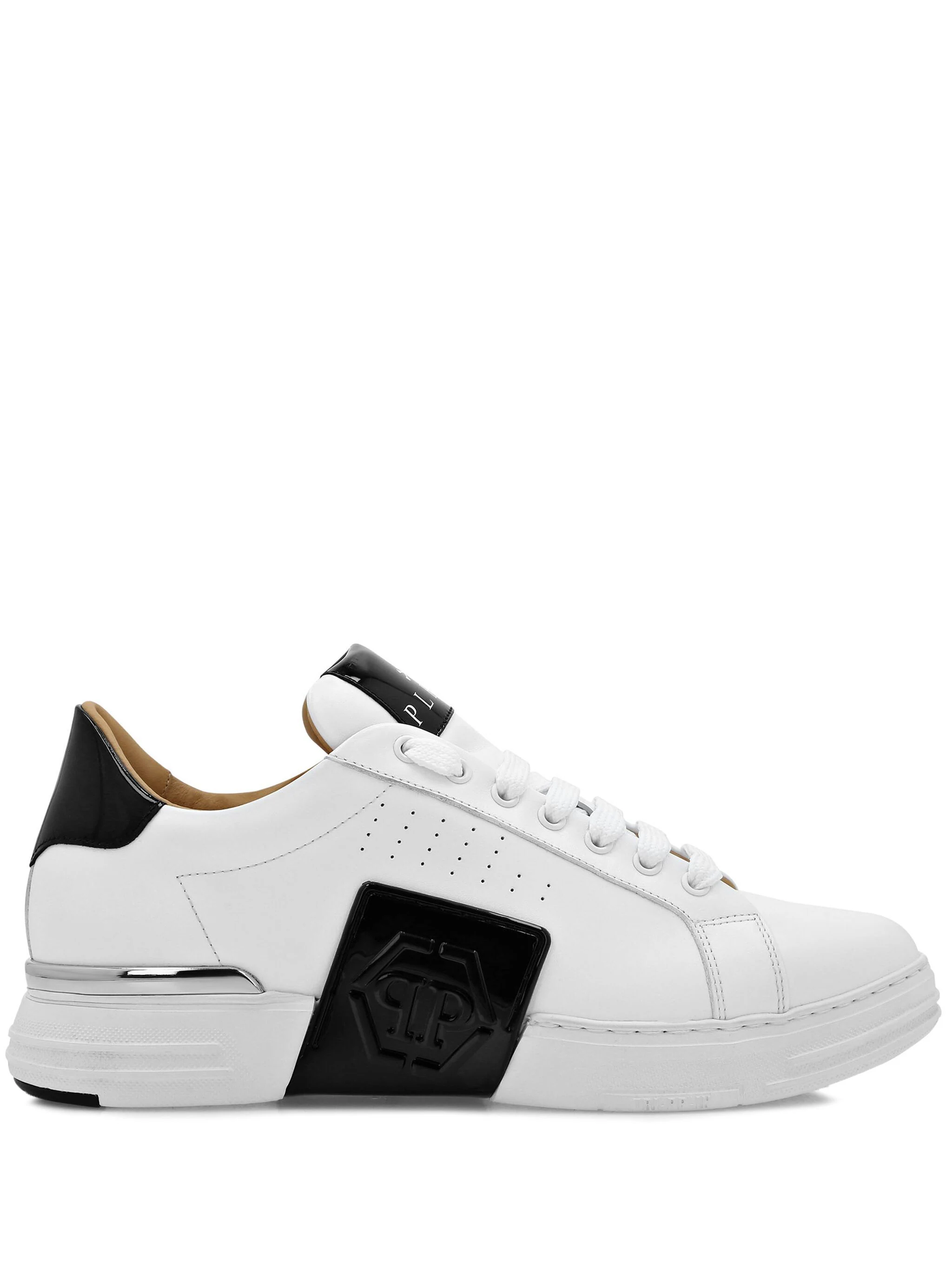 PHILIPP PLEIN HEXAGON LOW-TOP SNEAKERS