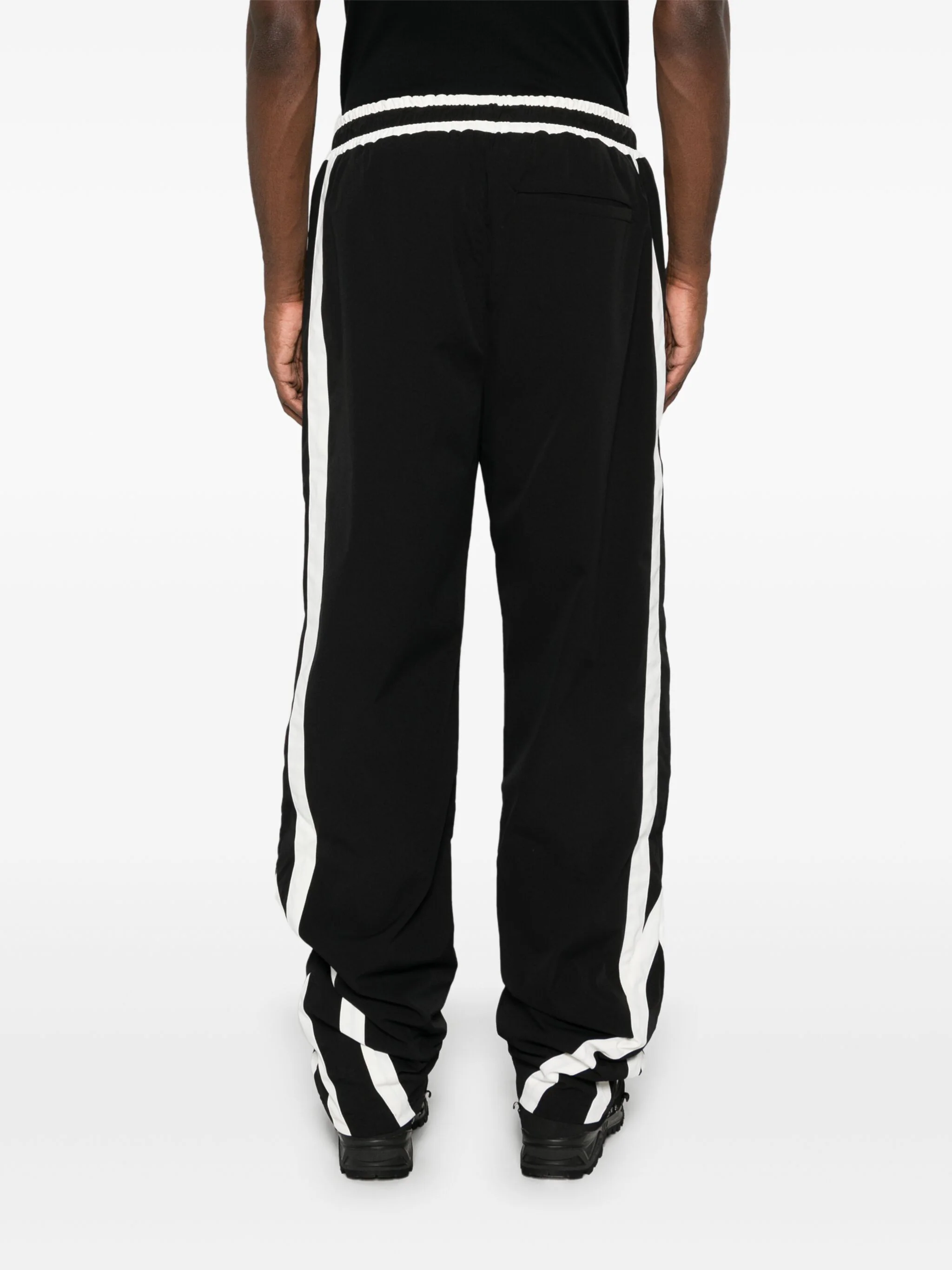 RHUDE LOGO-PRINT TRACK PANTS