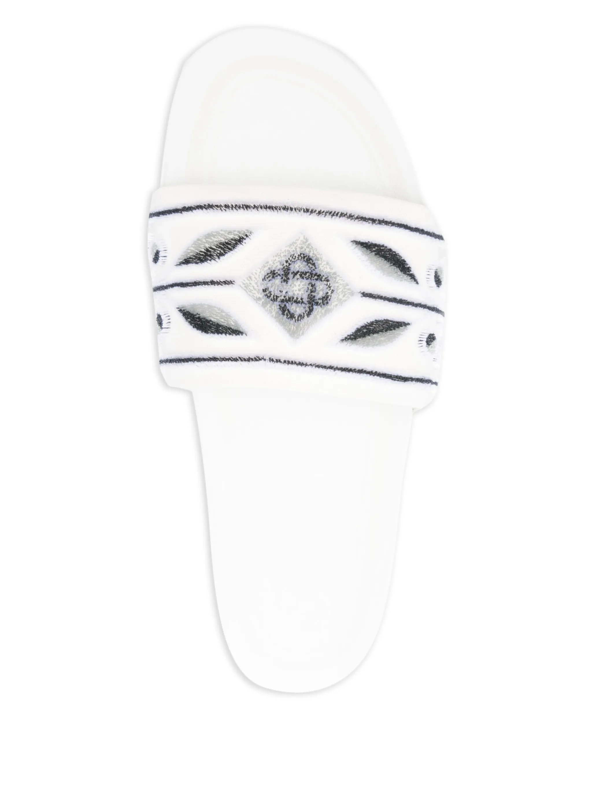 CHANCLAS CASABLANCA BORDADA
