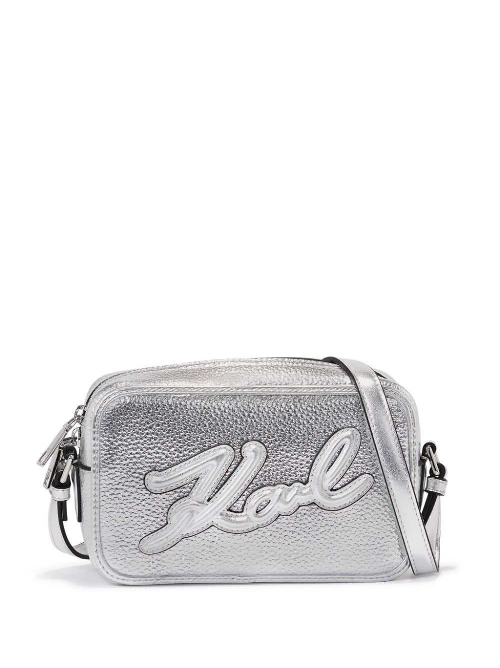 KARL LAGERFELD K/SKUARE GRAINY CAMERA BAG