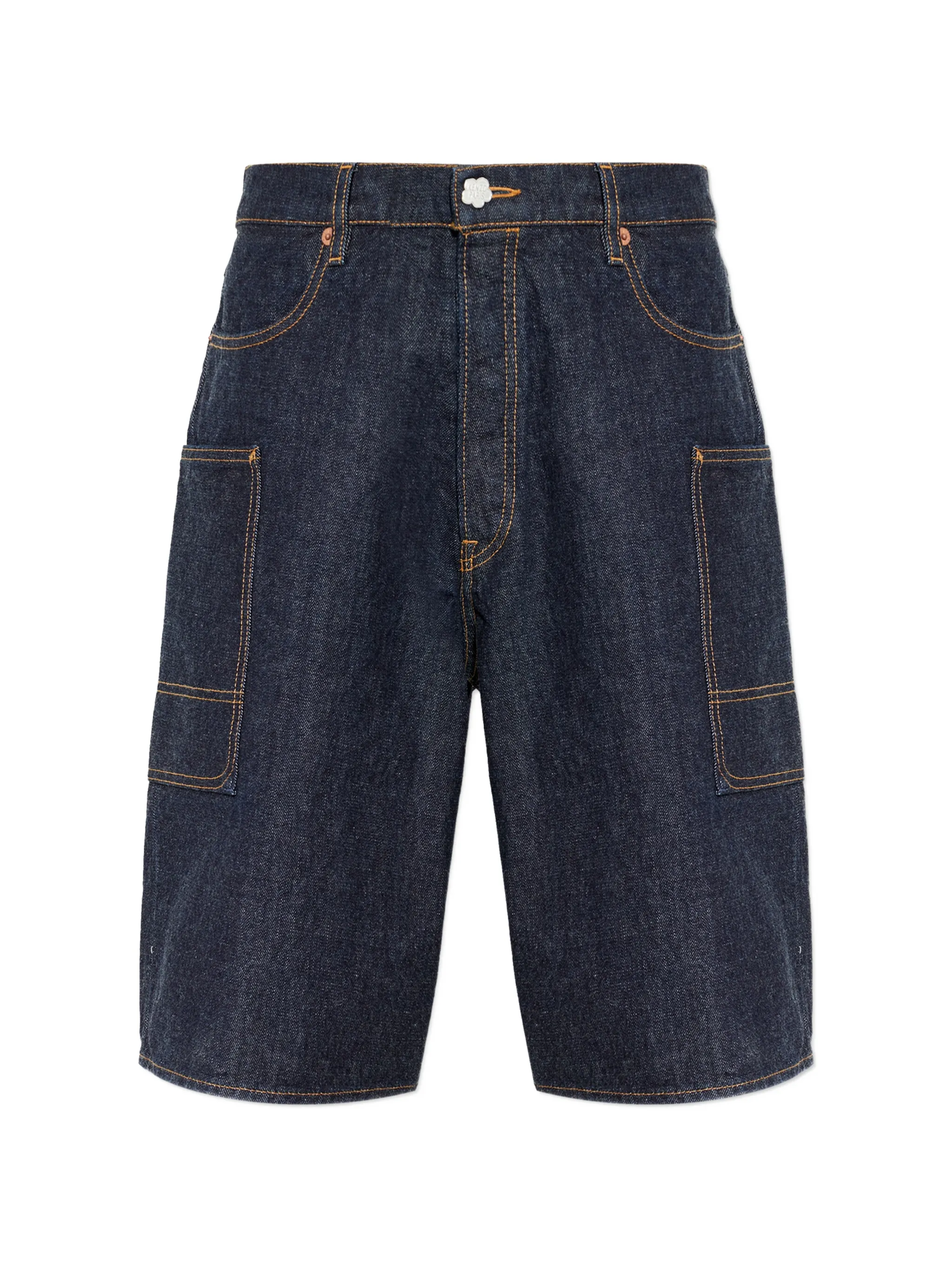 SHORTS KENZO CARGO-STYLE DENIM