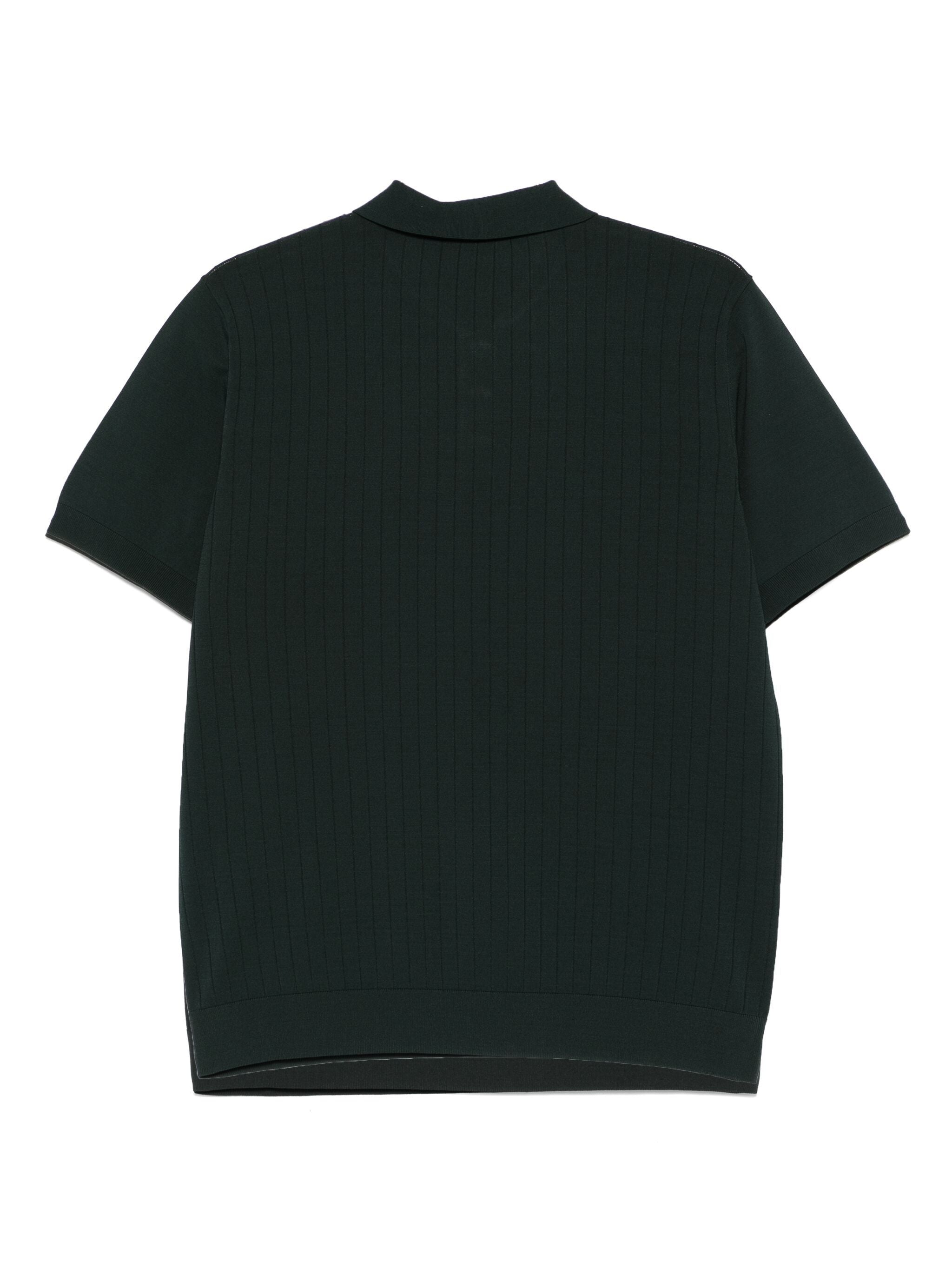 EMPORIO ARMANI LOGO-EMBROIDERED POLO SHIRT