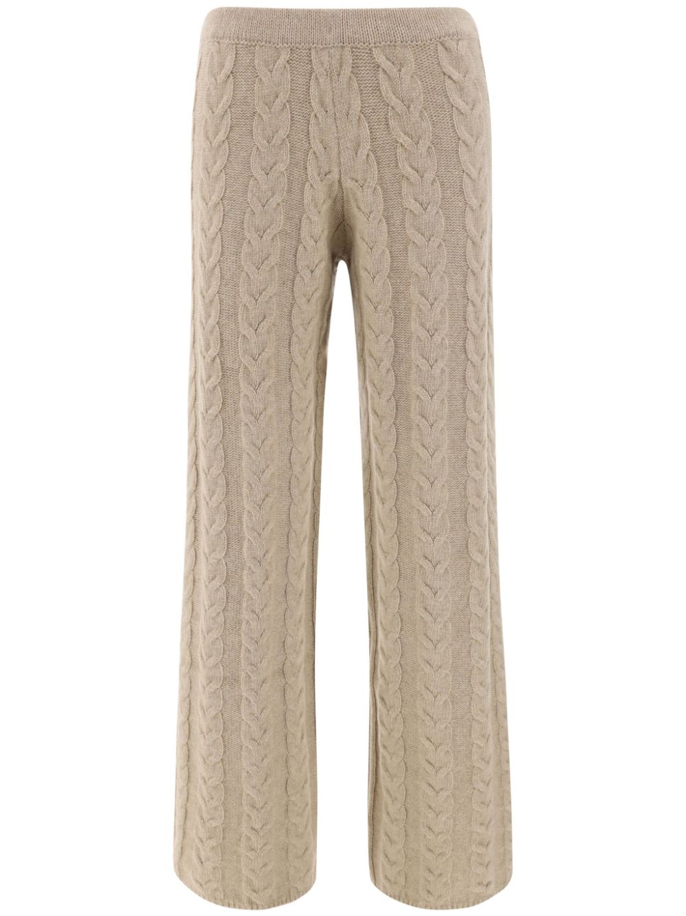 MAGDA BUTRYM CABLE-KNIT TROUSERS