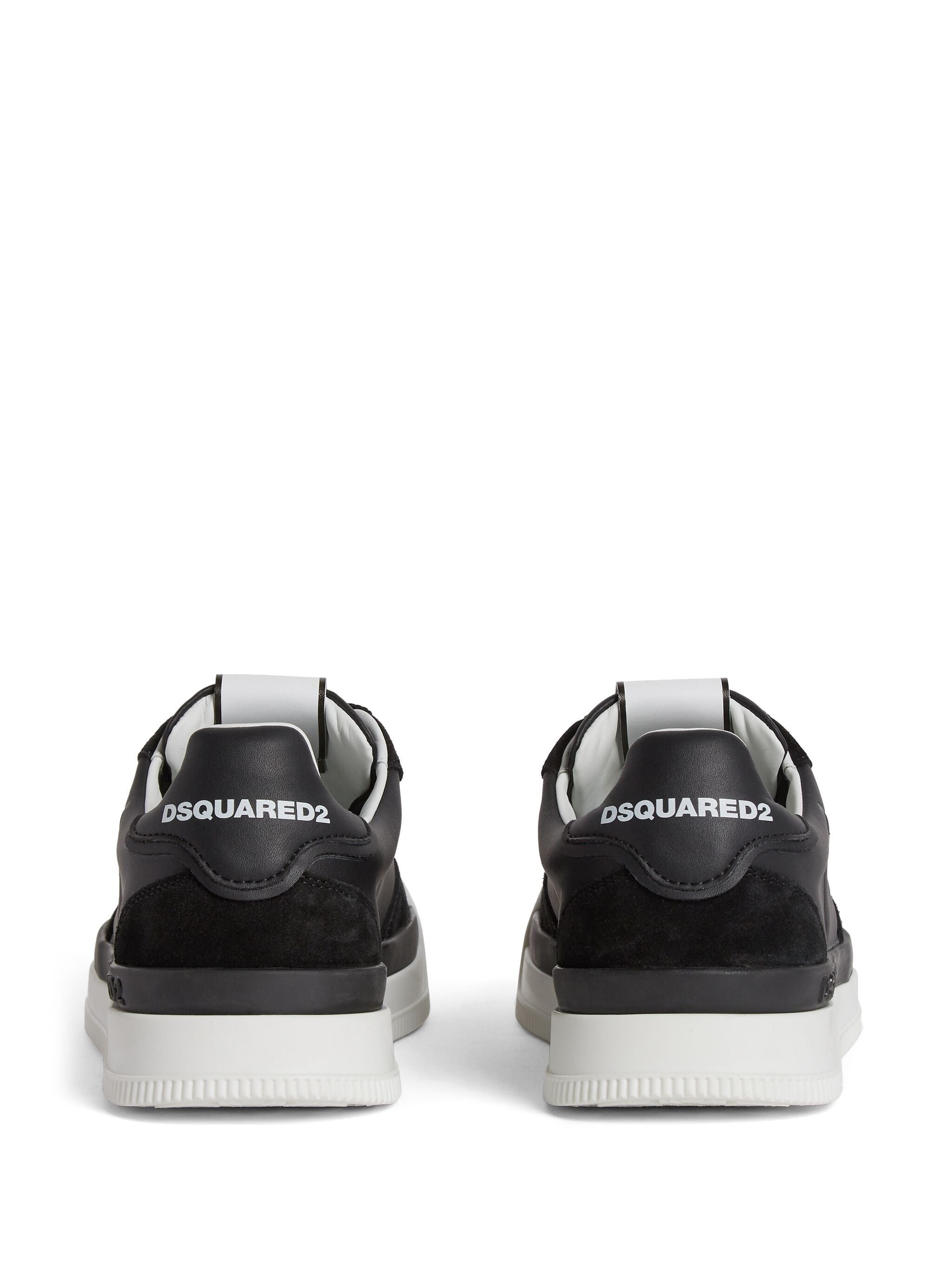 DSQUARED OGO-PRINT LOW-TOP SNEAKERS