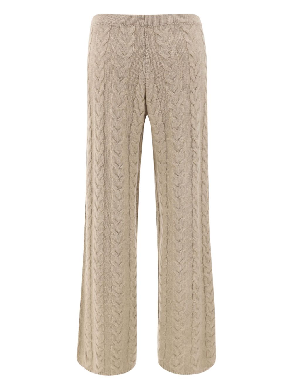 MAGDA BUTRYM CABLE-KNIT TROUSERS