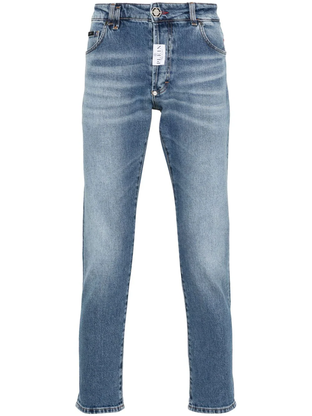 PHILIPP PLEIN MID-RISE SKINNY JEANS