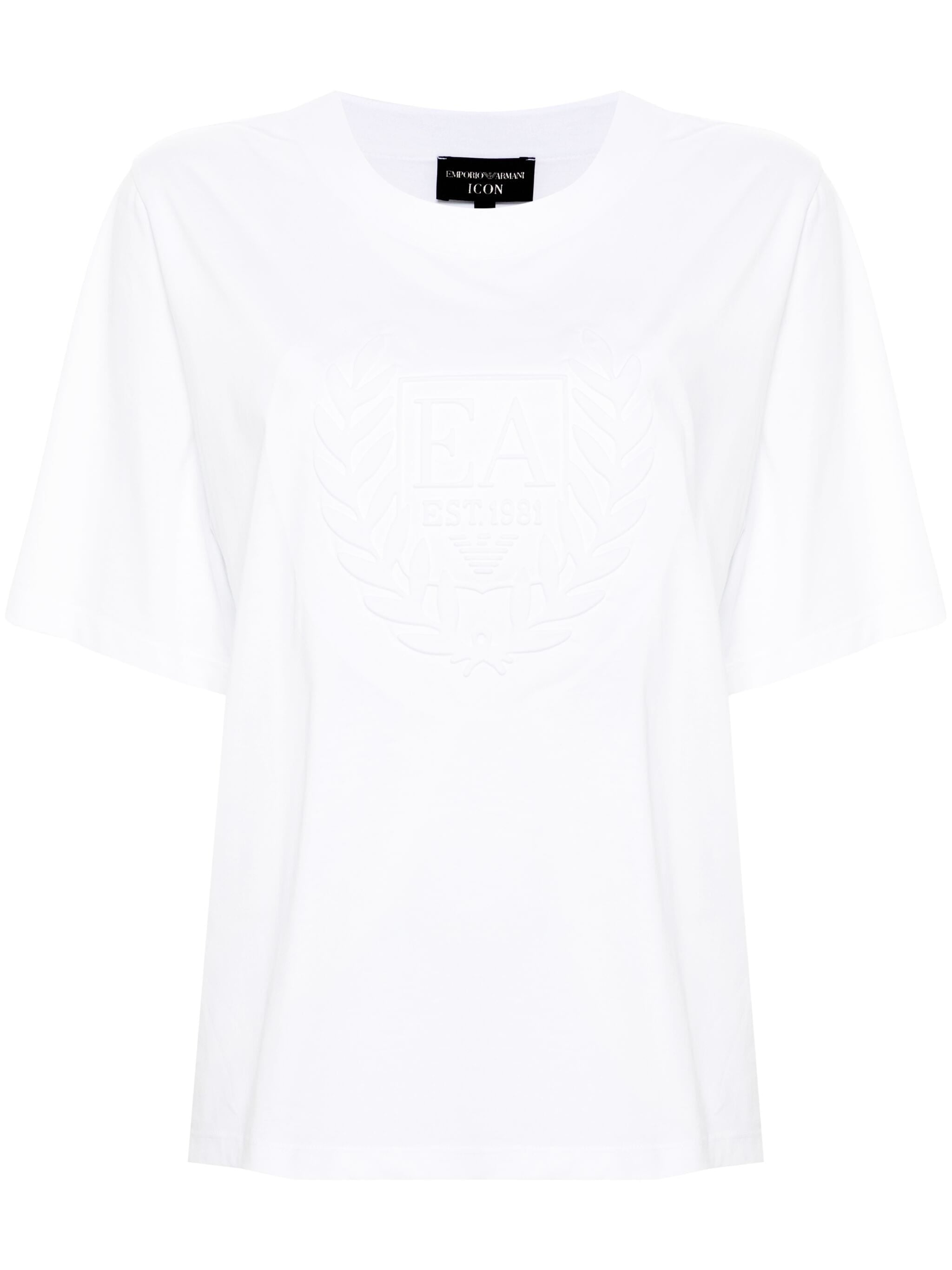 EMPORIO ARMANI LOGO-EMBOSSED T-SHIRT