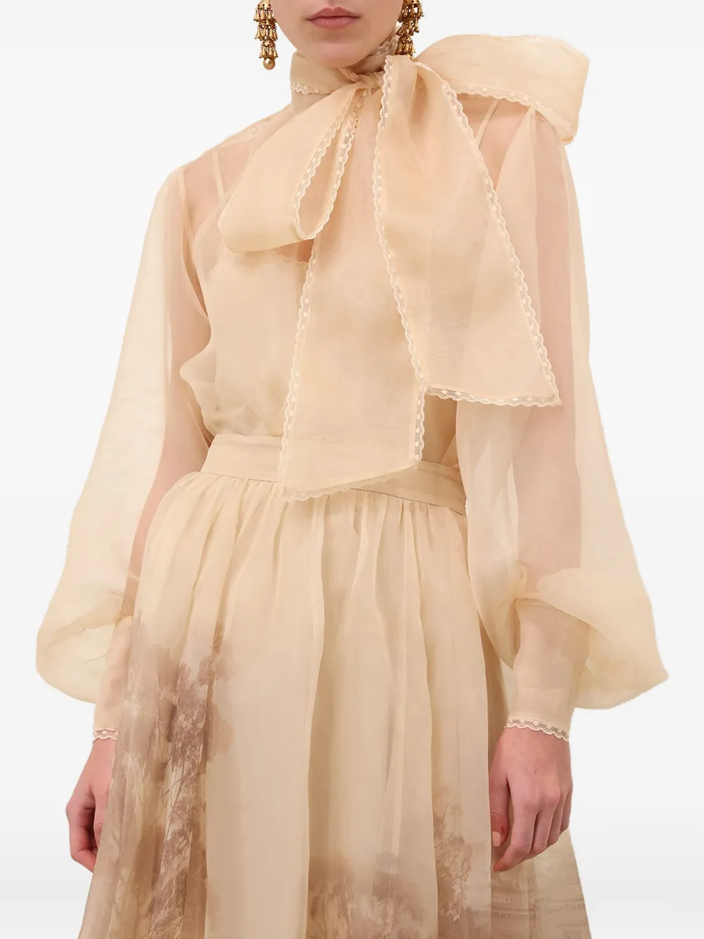 BLUSAZIMMERMANN ORGANZA