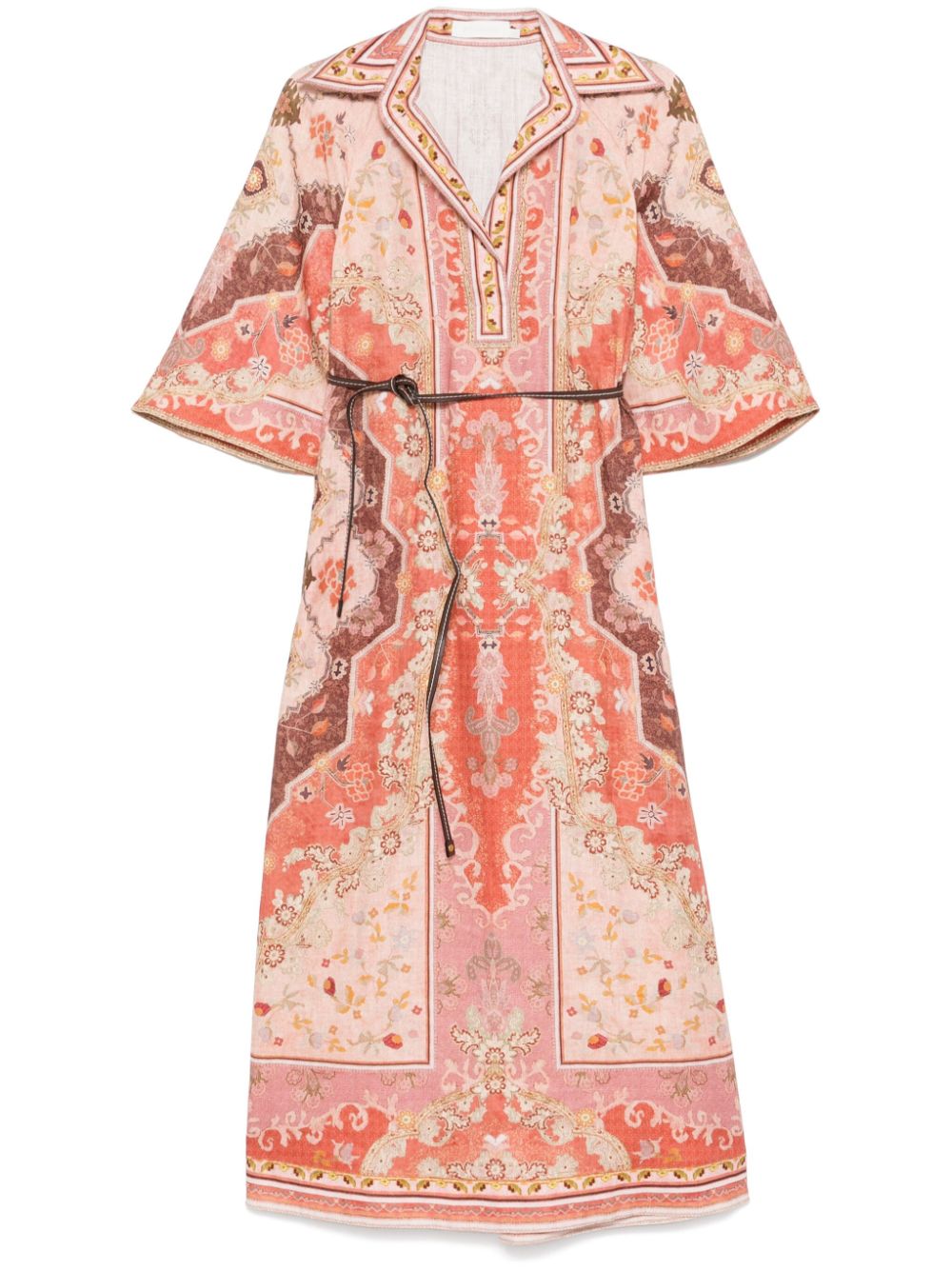 ZIMMERMANN WYLIE MIDI DRESS