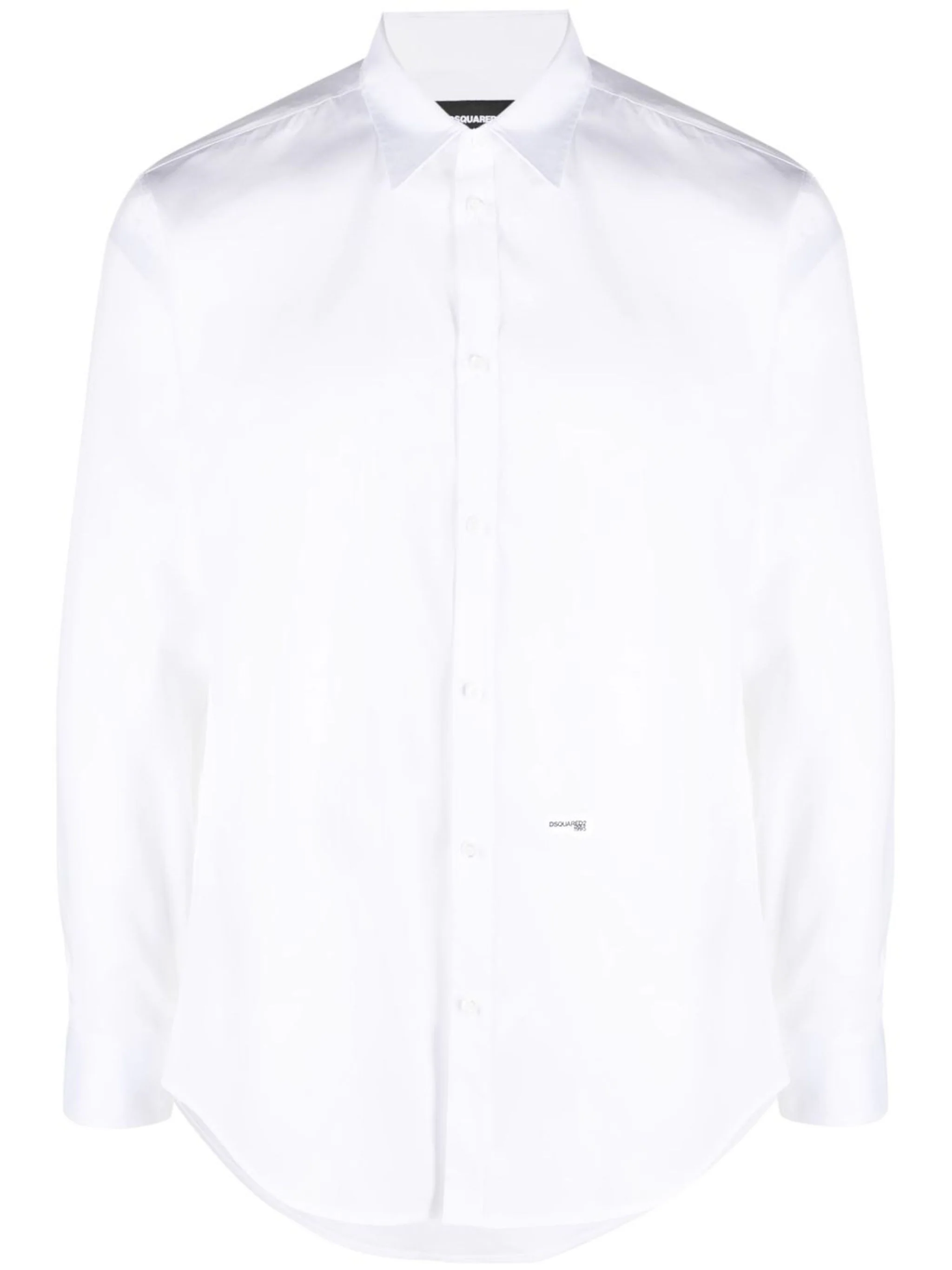 DSQUARED2 LOGO DETAIL COTTON SHIRT