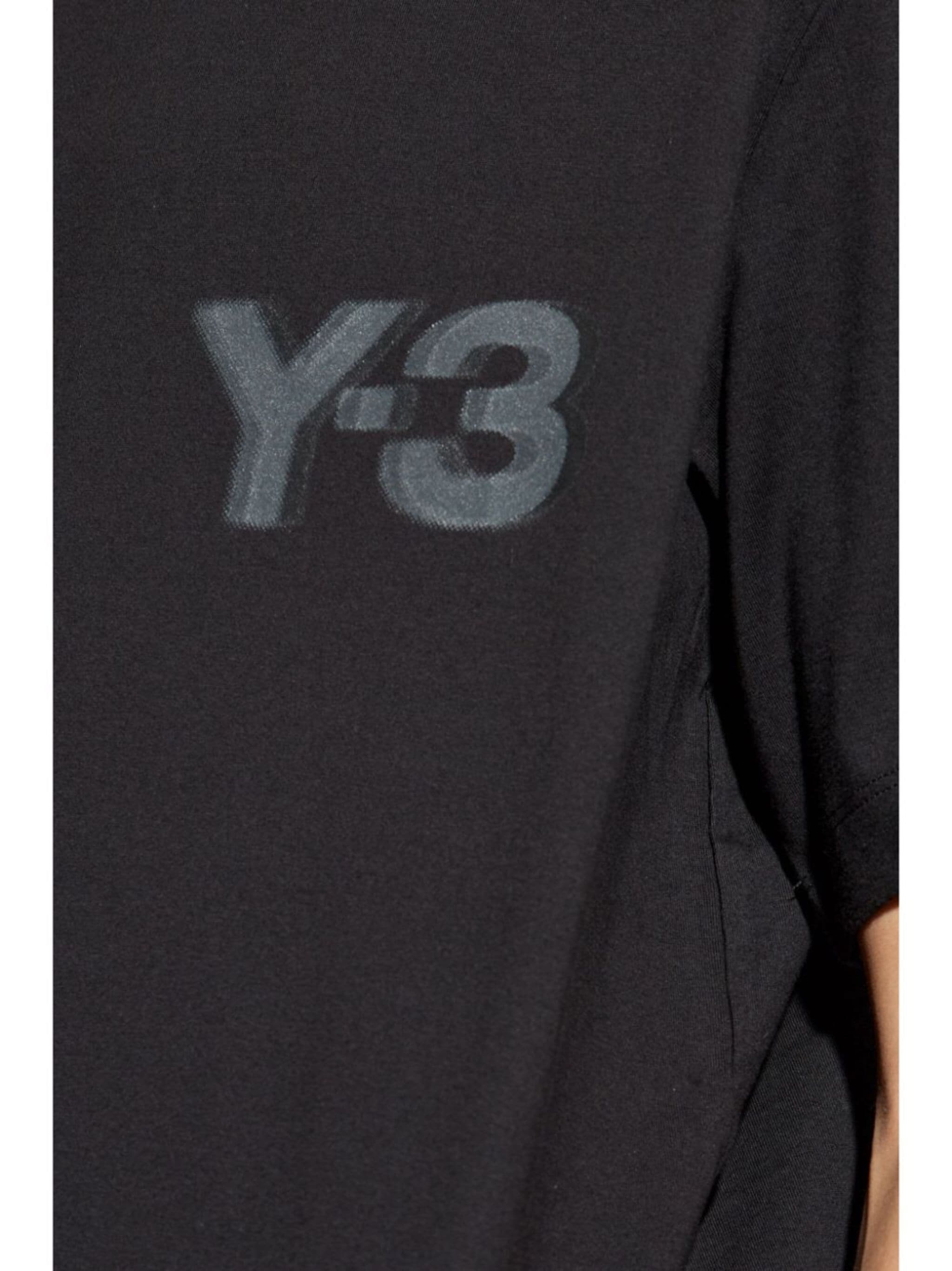 Y-3 LOGO-PRINT T-SHIRT