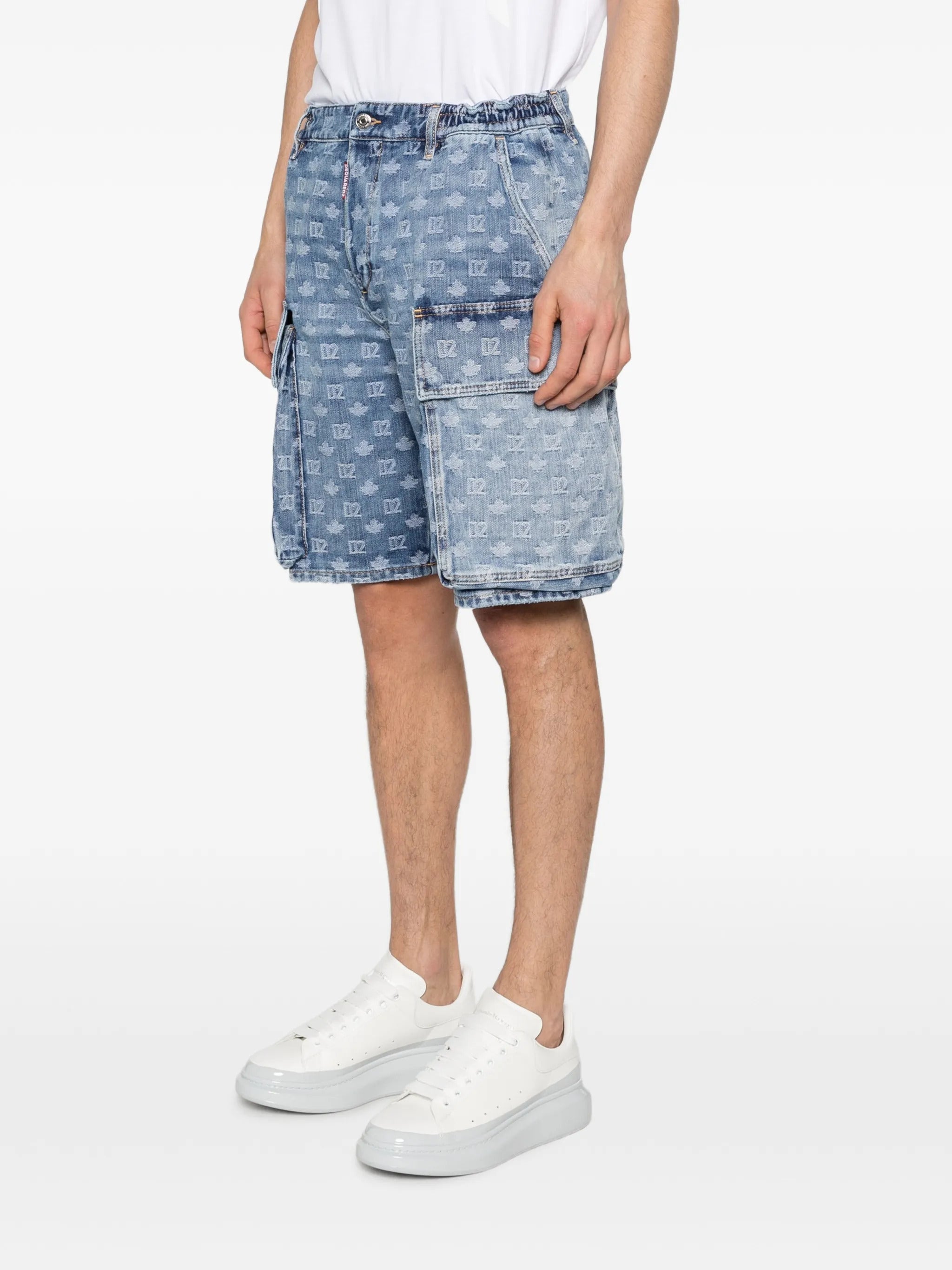 SHORTS DSQUARED2 MONOGRAMA