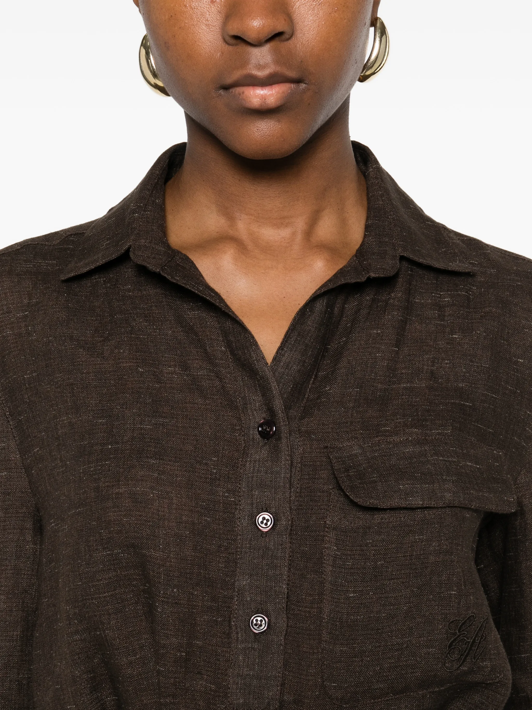 VESTIDO EMPORIO ARMANI BELTED